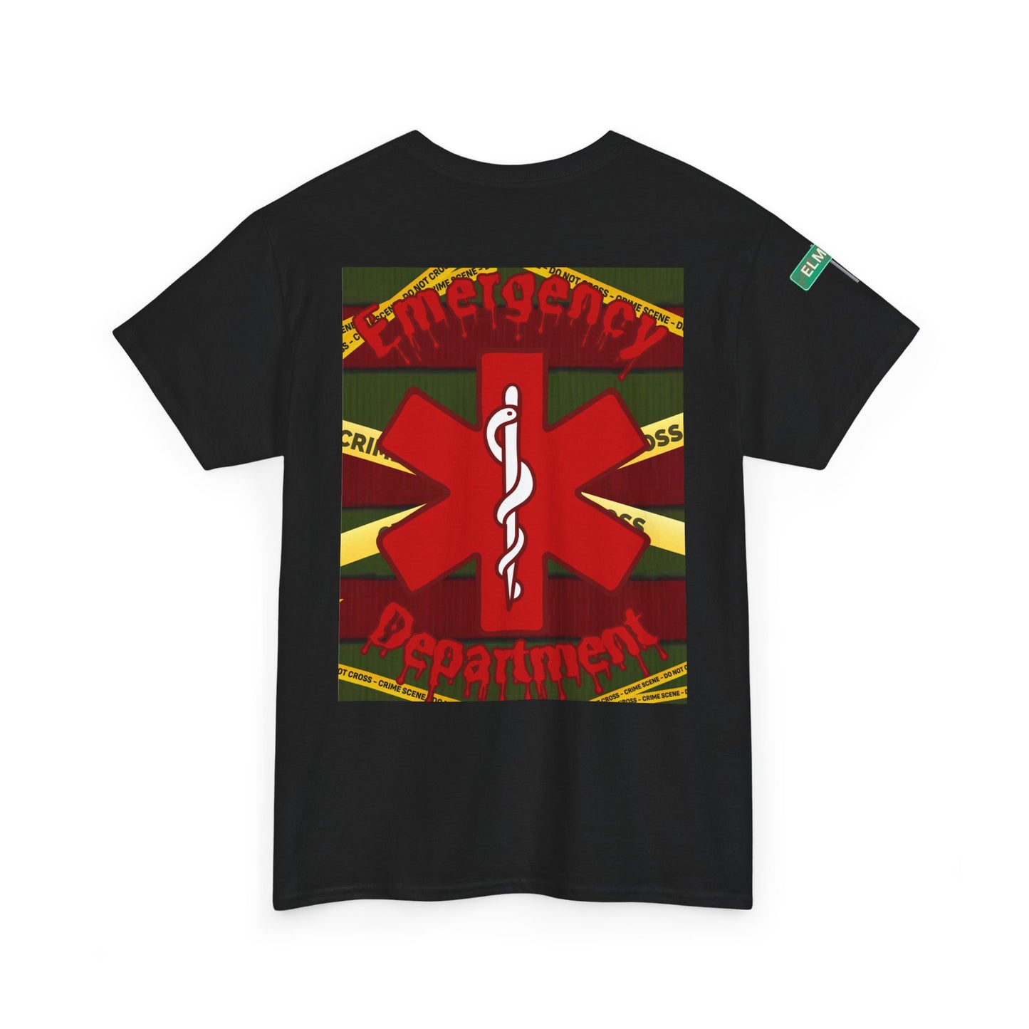 Nightmare on Elm Street ER T Shirt Horror Halloween Shirt for Emergency Department Staff Freddy Krueger Inspired ED Tee Scary Medical Humor