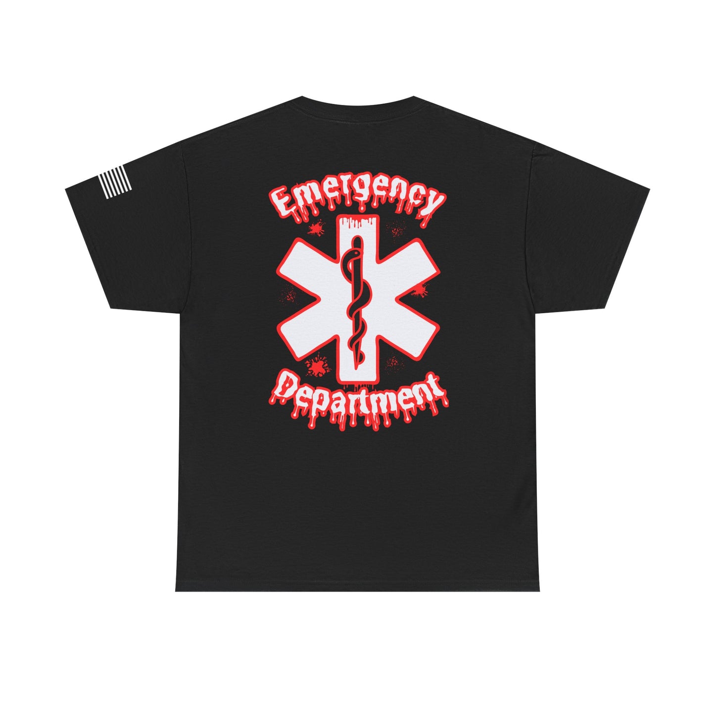 Emergency department ghostface themed ER halloween Unisex Heavy Cotton Tee