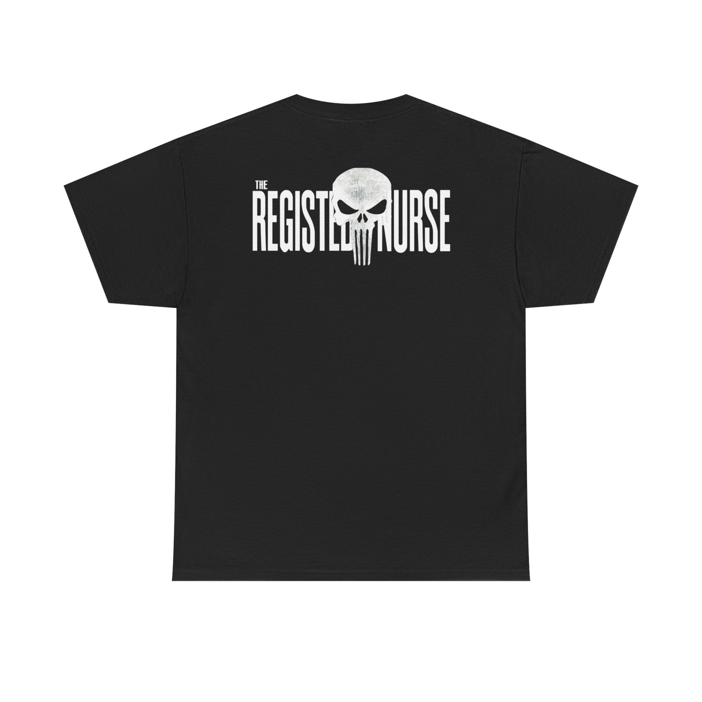 Nurse comic book lover gift t shirt Castle RN punisher t-shirt for nurses
