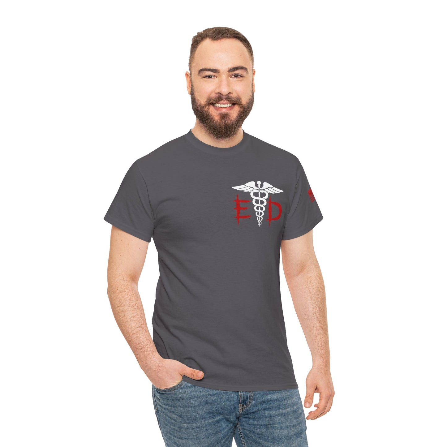 ER halloween clown t shirt Unisex Heavy Cotton Tee