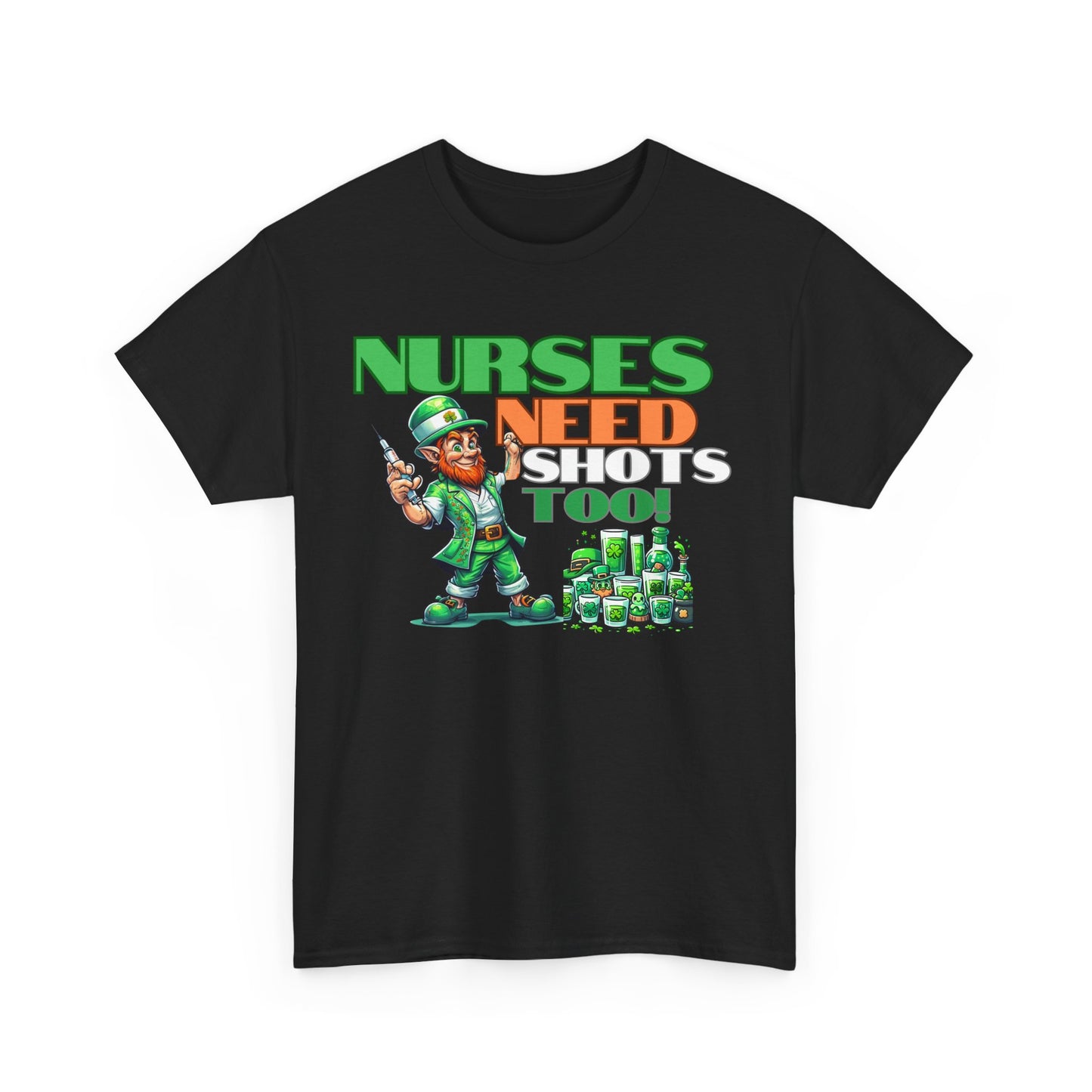 Nursing St Paddy’s day themed tee