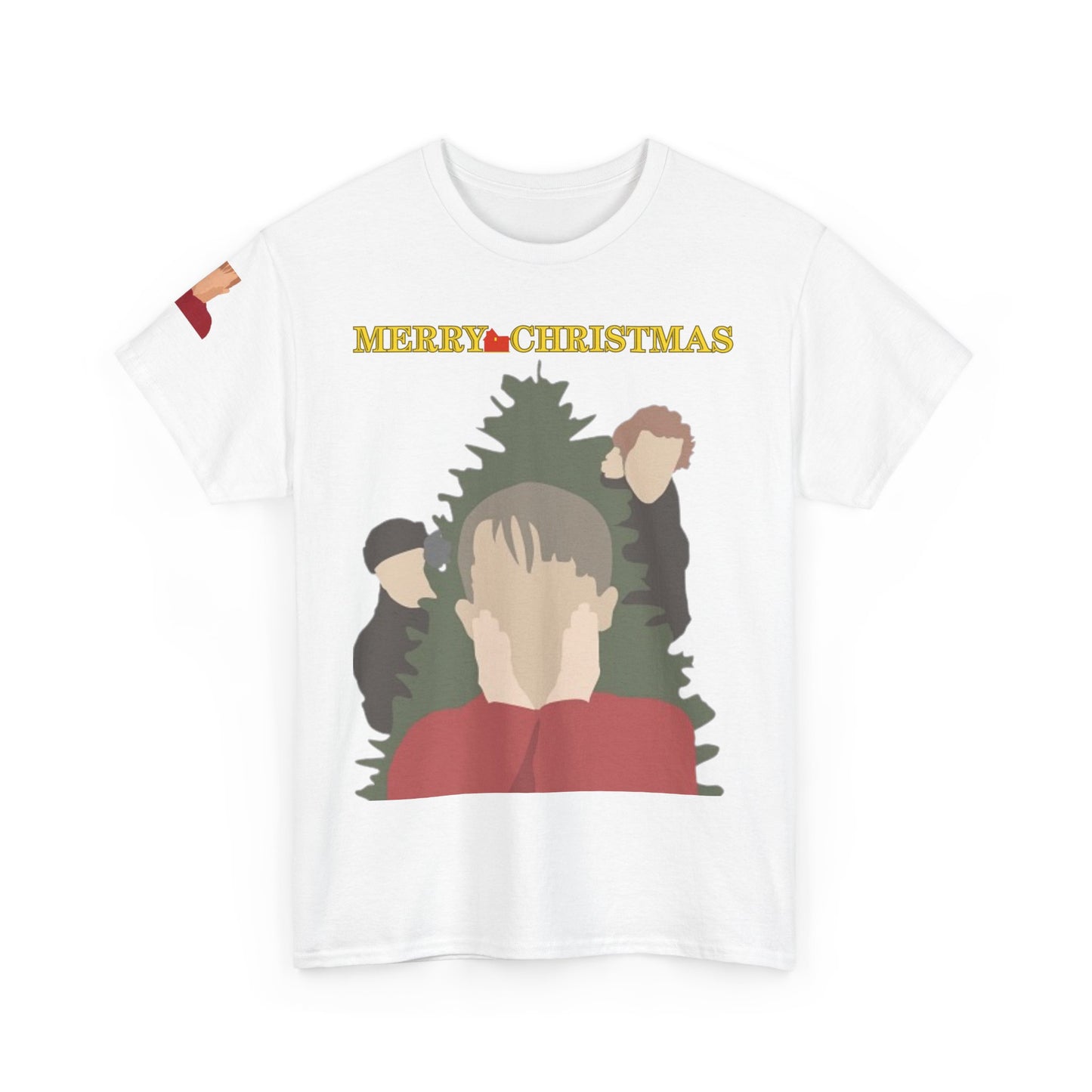 Home alone hospital edition Christmas Unisex Heavy Cotton Tee