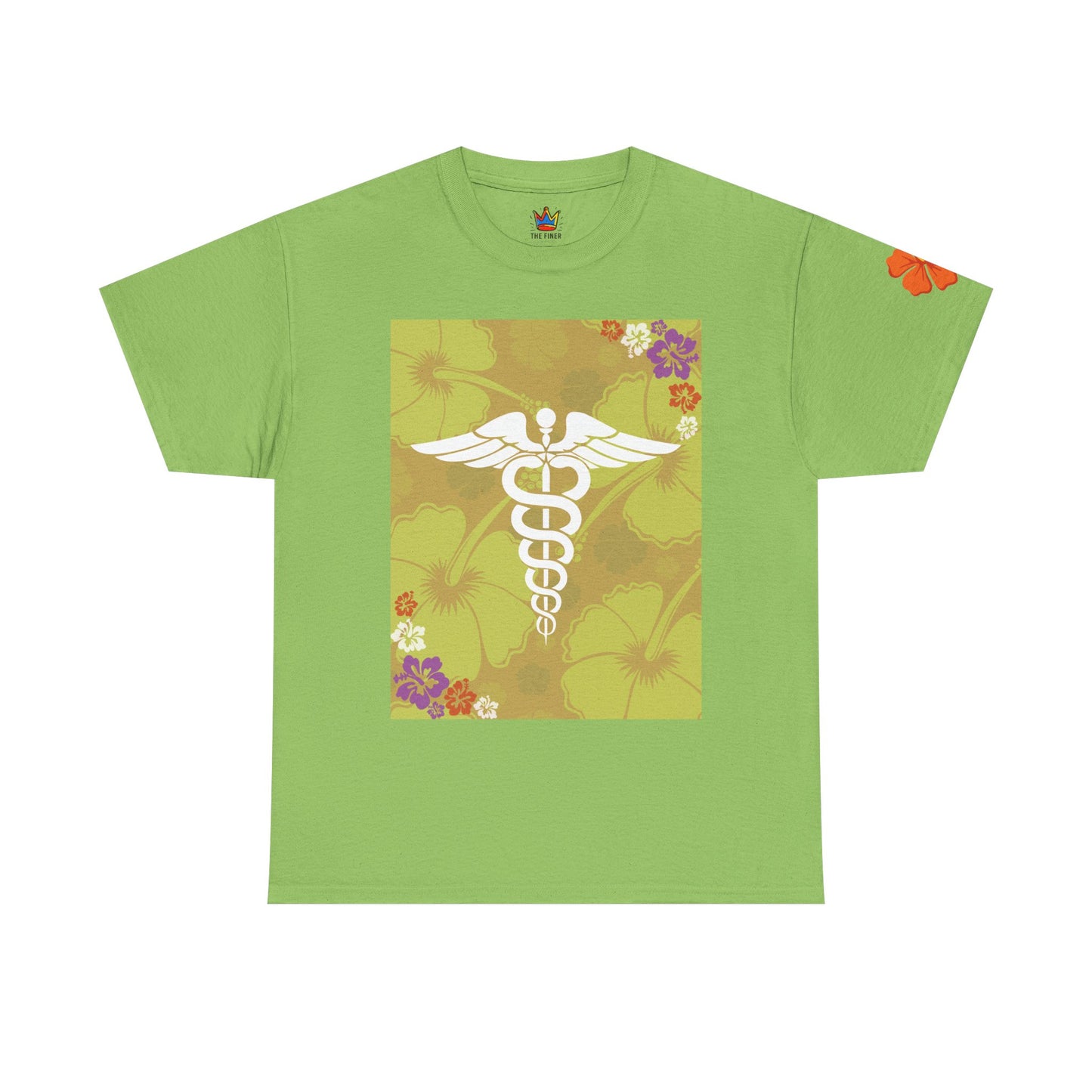 Hawaiian healthcare worker t shirt summer gift for healthcare heroes Unisex Heavy Cotton Tee