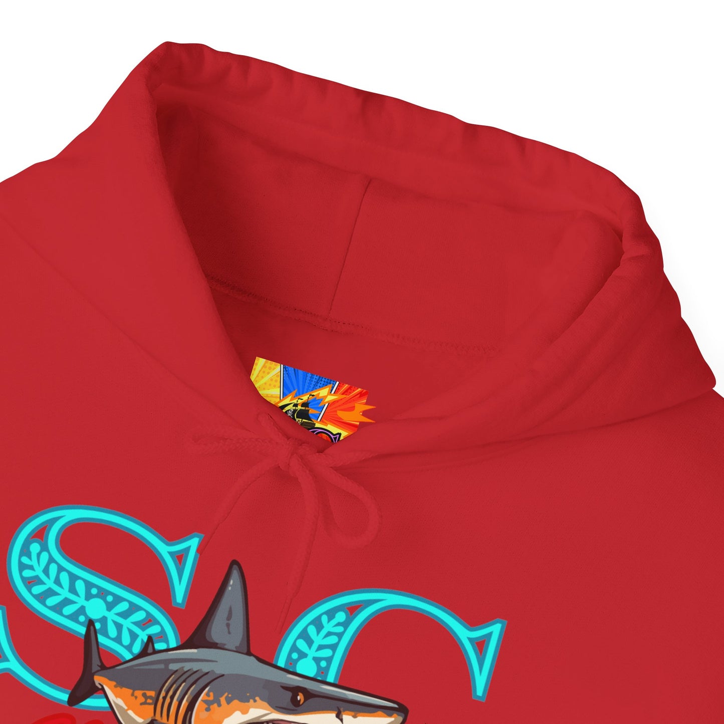 Hooded sweat shirt (stone cradle) stranded line