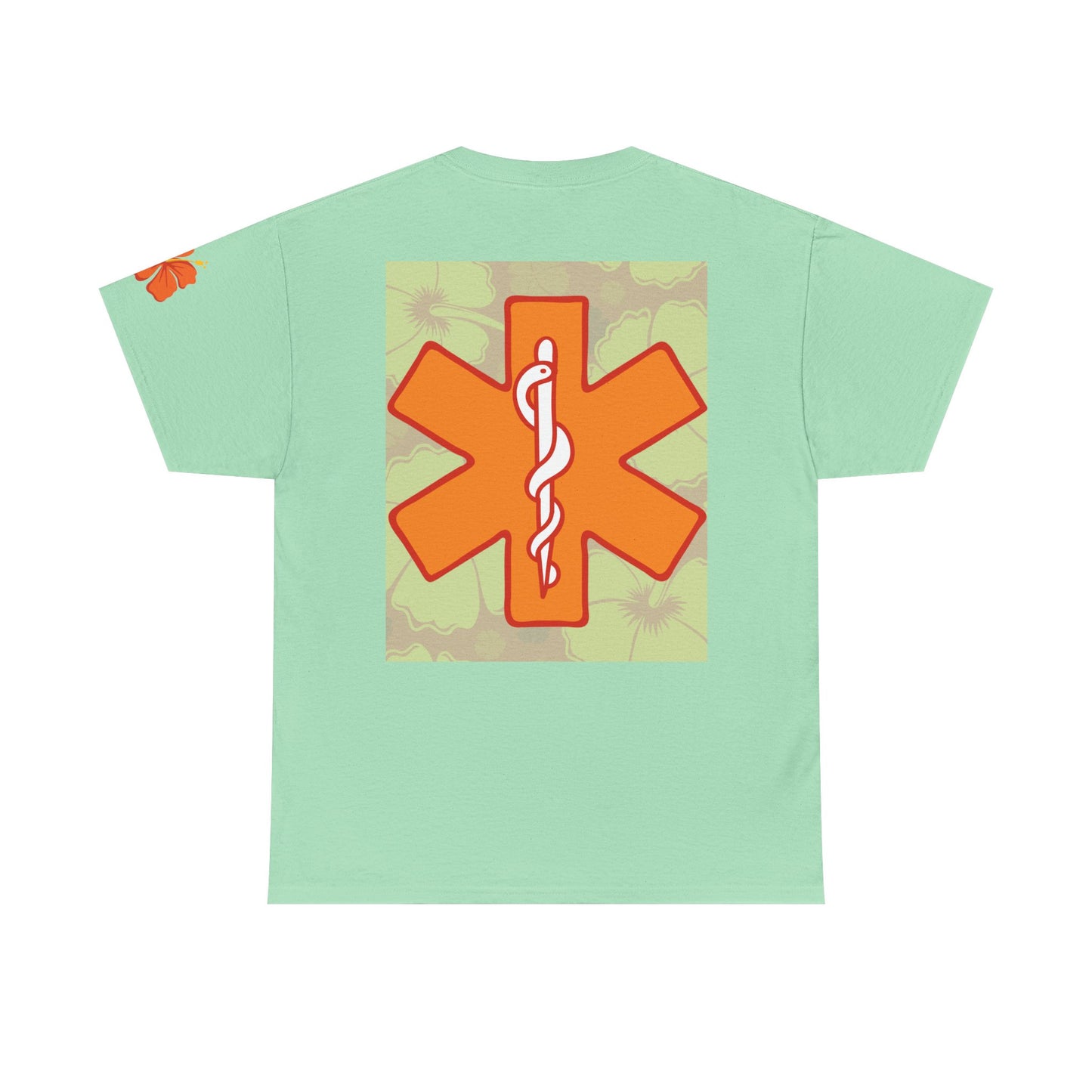 Hawaiian healthcare worker t shirt summer gift for healthcare heroes Unisex Heavy Cotton Tee