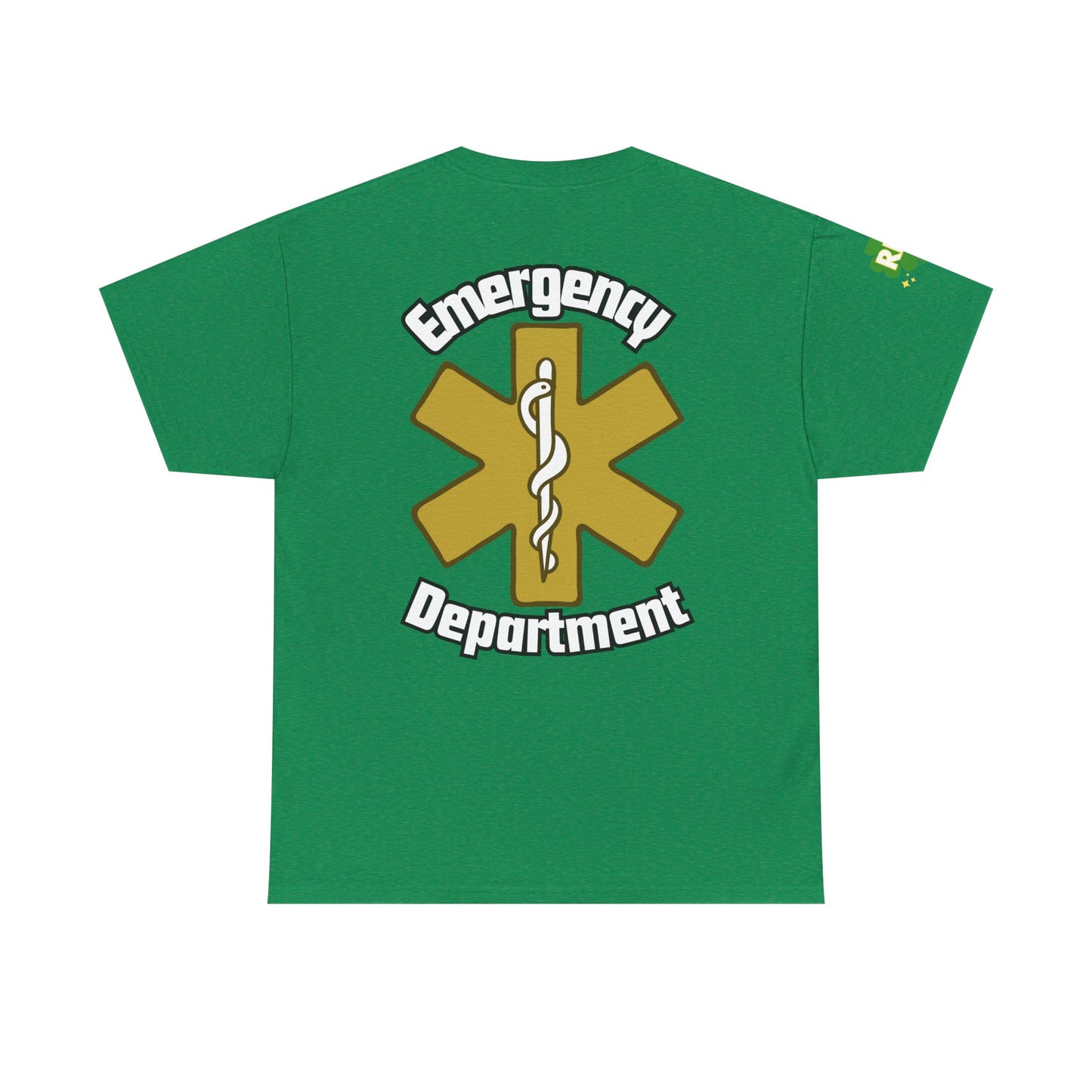 ER RN Heart O Gold Celtic Pride t shirt emergency department nurse tee