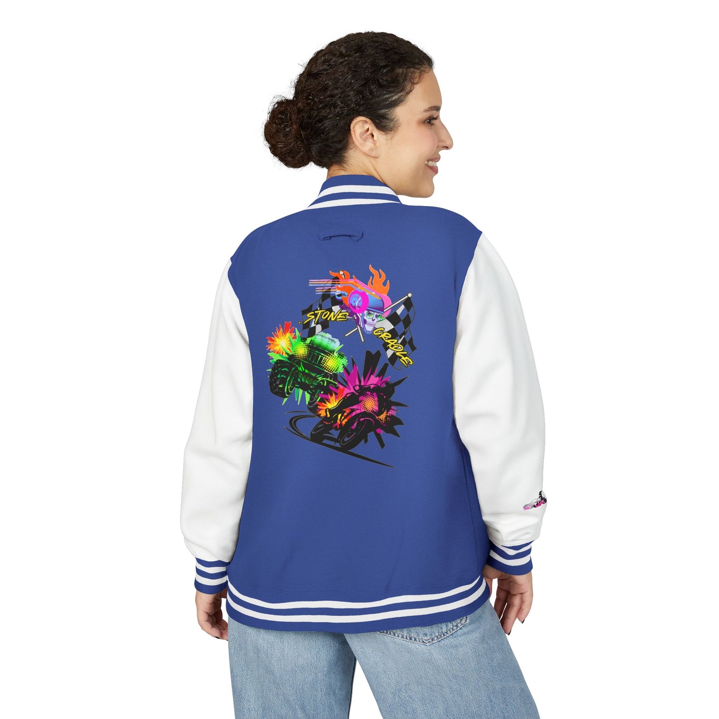 Unisex Heavyweight Letterman Jacket (Stone Cradle)