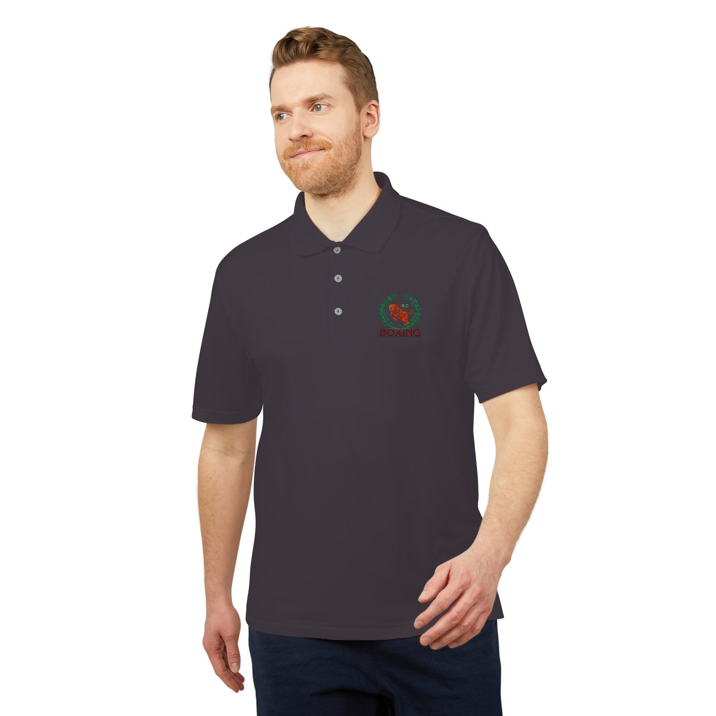 adidas Unisex Performance Polo -stone cradle (crest)