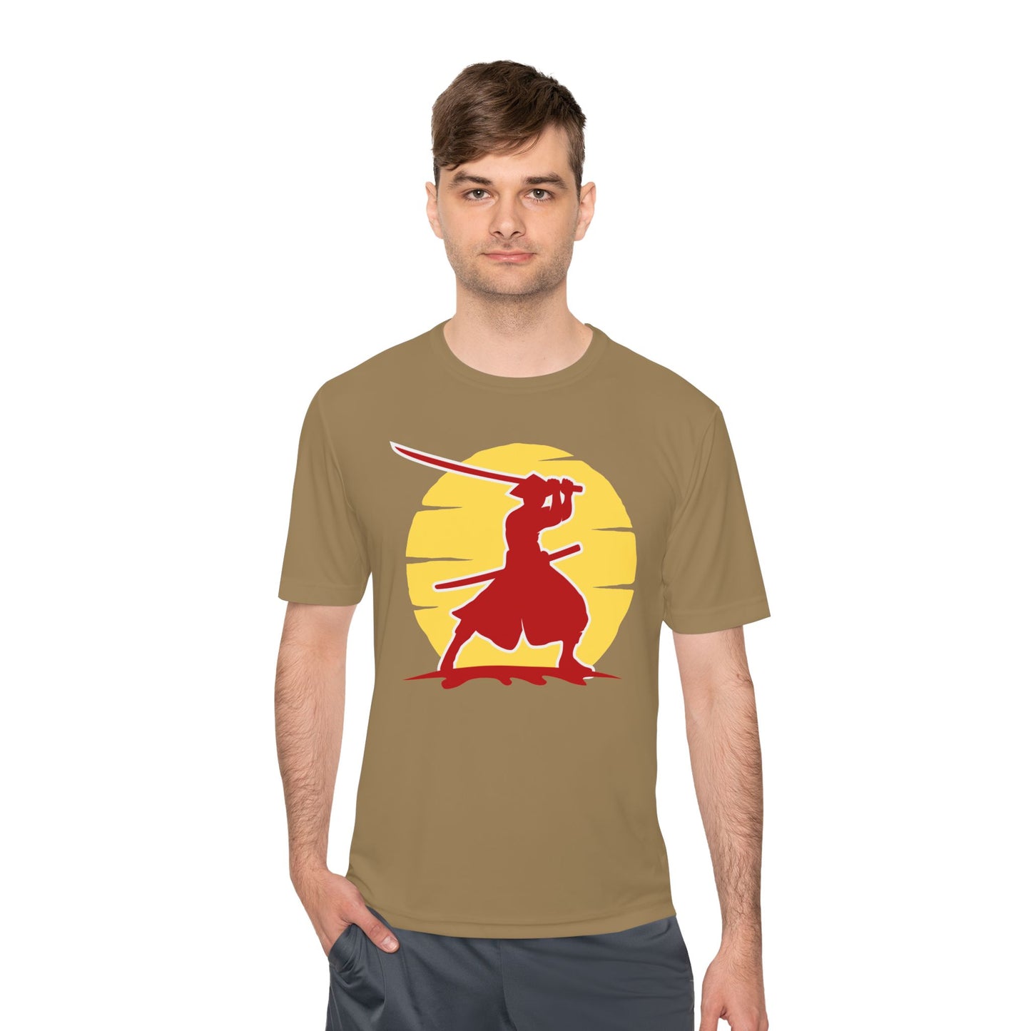 Gym gear samurai slice thank you Unisex Moisture Wicking Tee