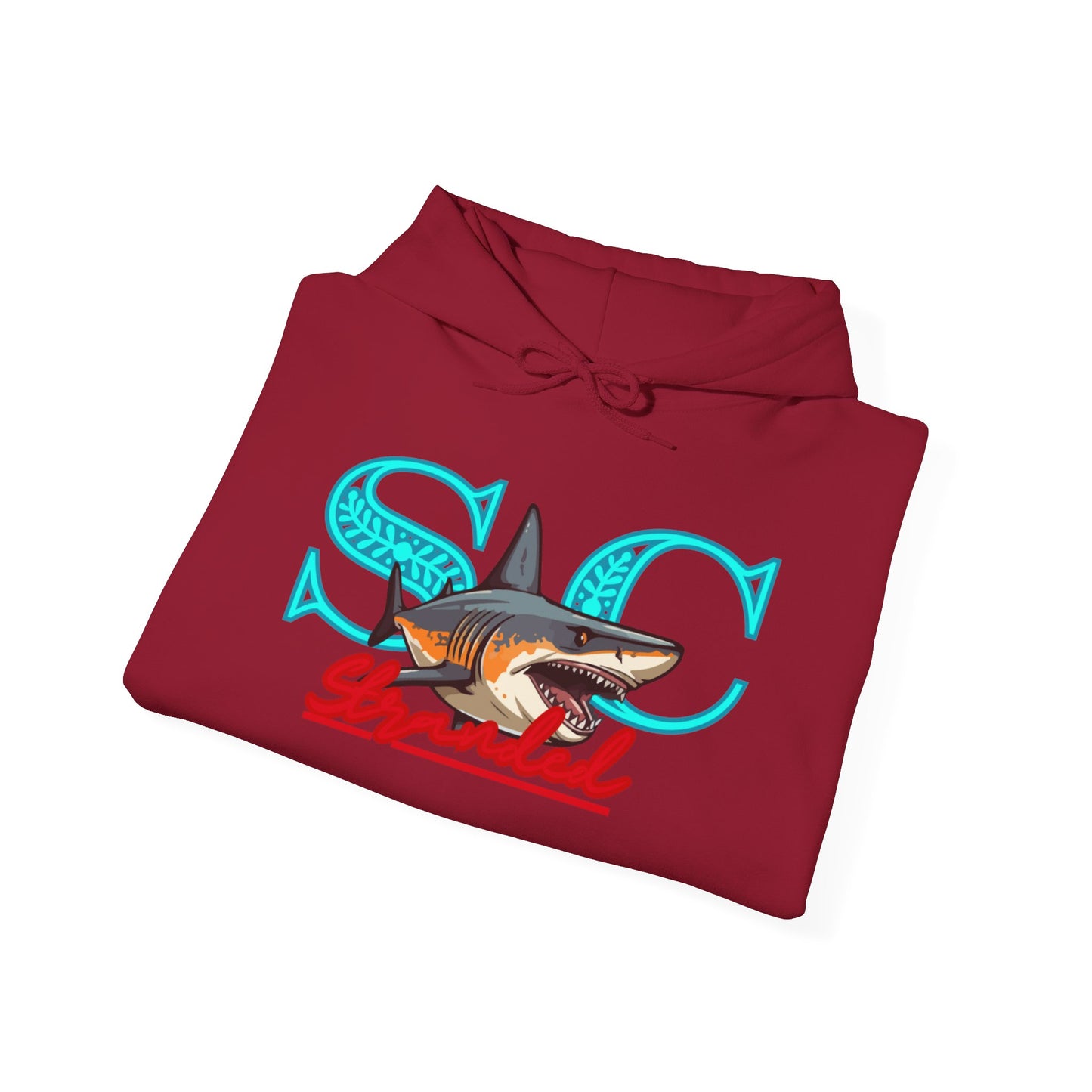 Hooded sweat shirt (stone cradle) stranded line