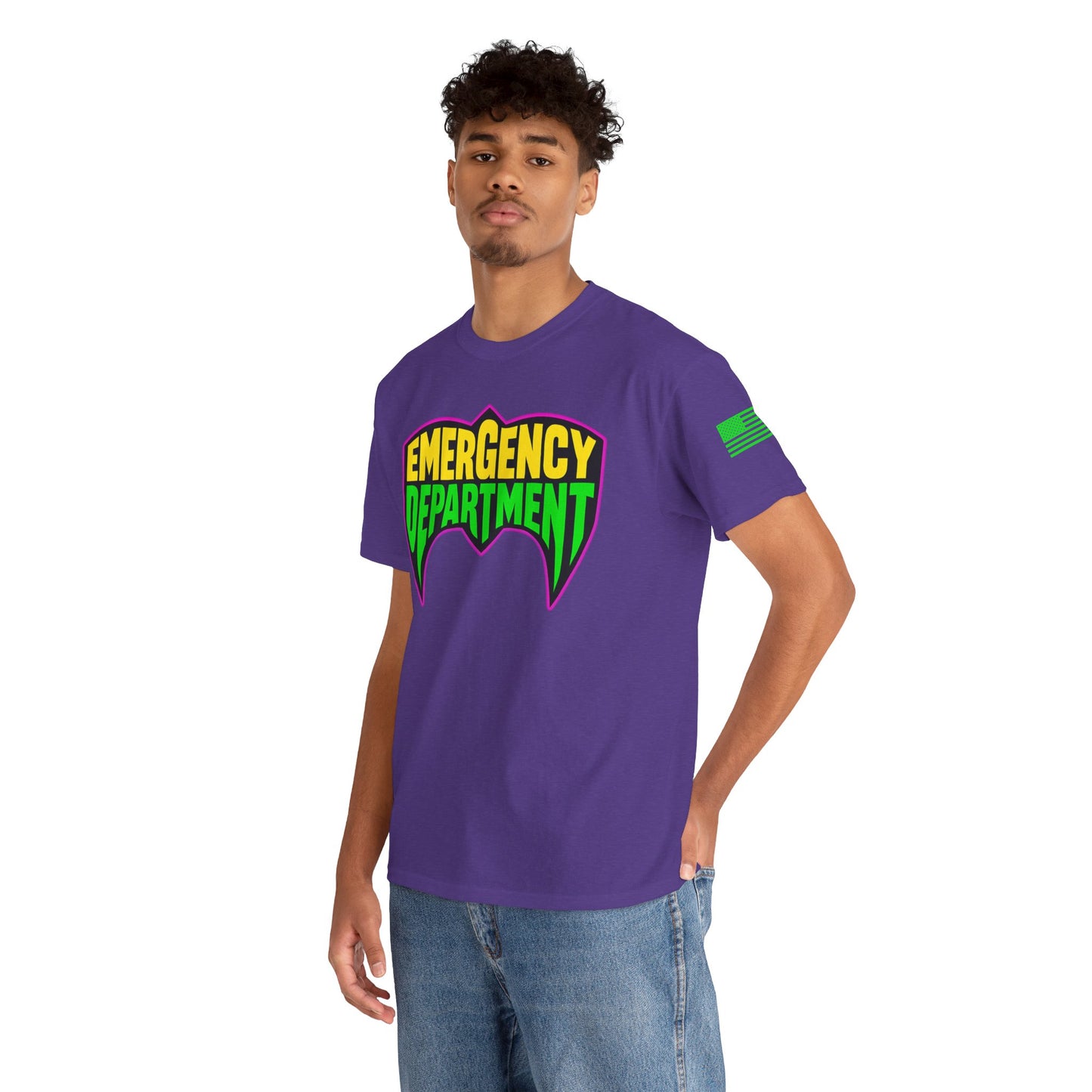 The Ultimate ER tee homage to wrestling legends Unisex Heavy Cotton Tee