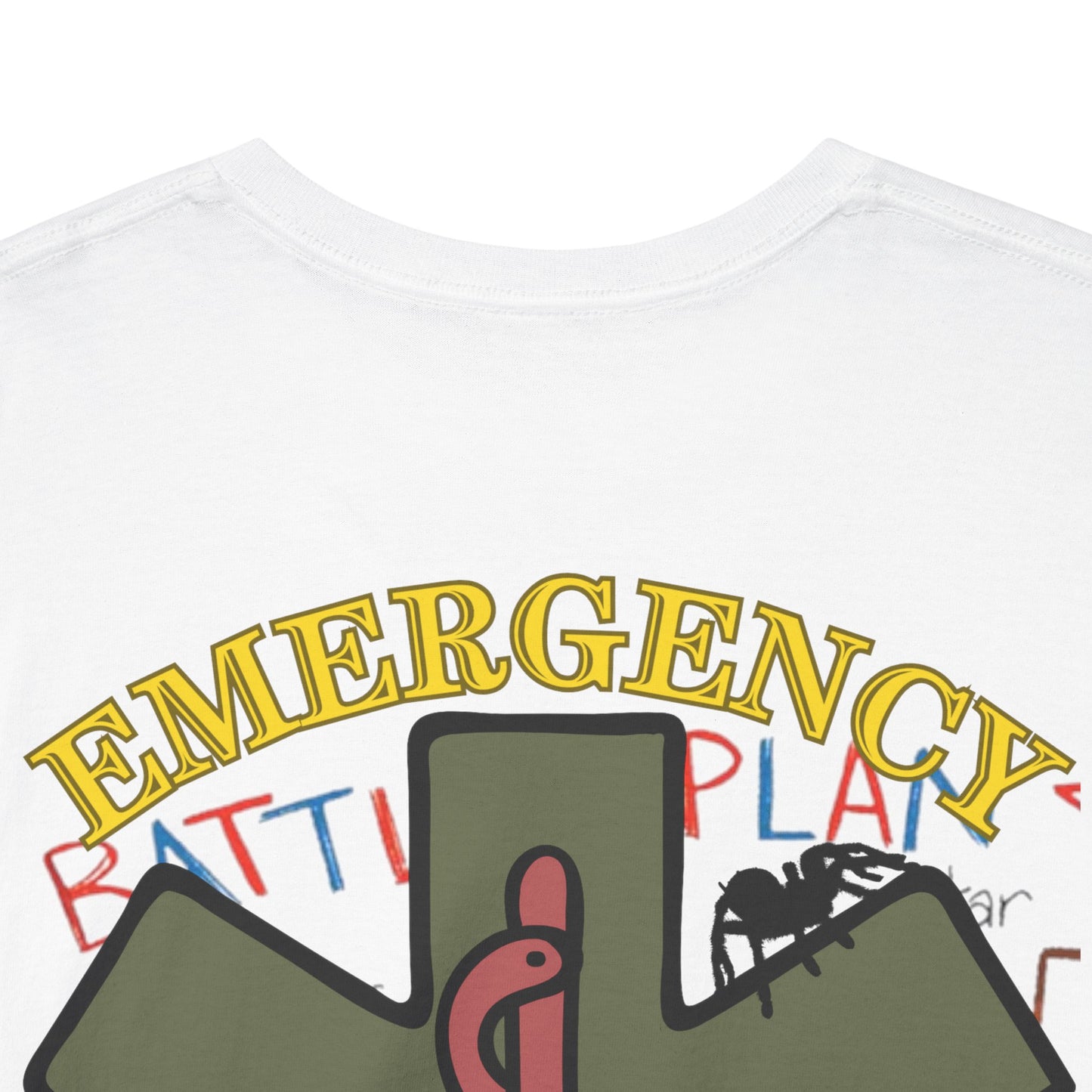 Home Alone in the ED Christmas themed Unisex Heavy Cotton Tee