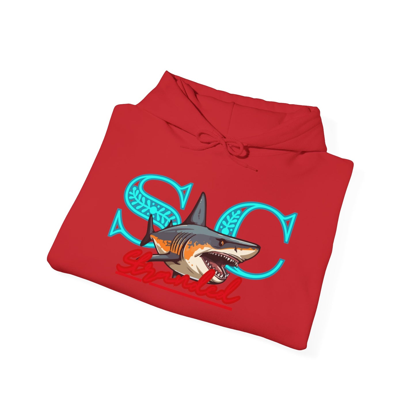 Hooded sweat shirt (stone cradle) stranded line