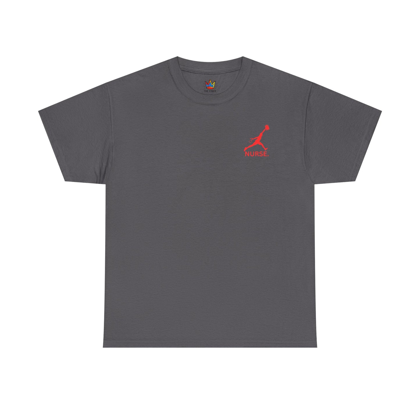 Nursing jumpman t shirt gift nurses week sporty nurse gift Unisex Heavy Cotton Tee