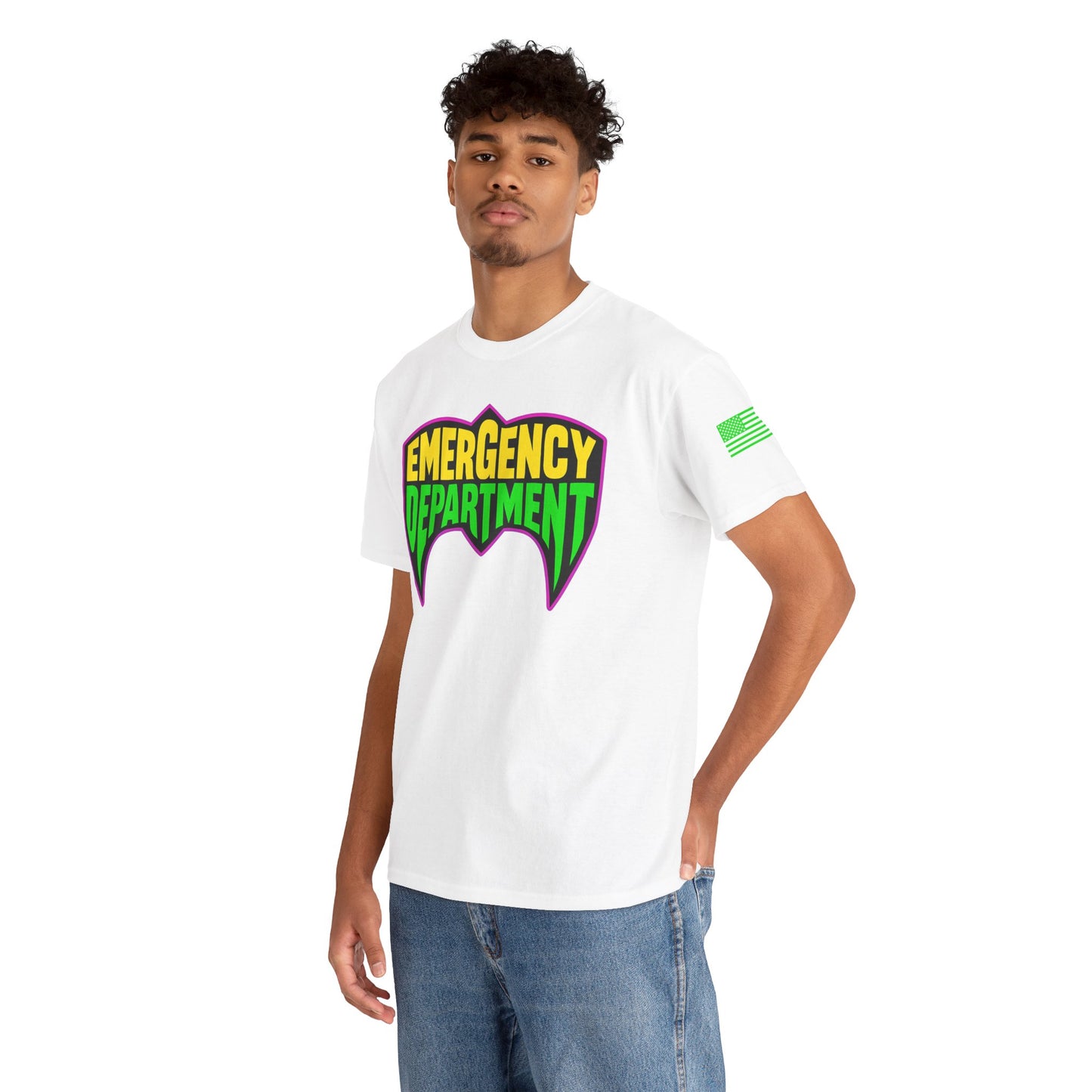 The Ultimate ER tee homage to wrestling legends Unisex Heavy Cotton Tee