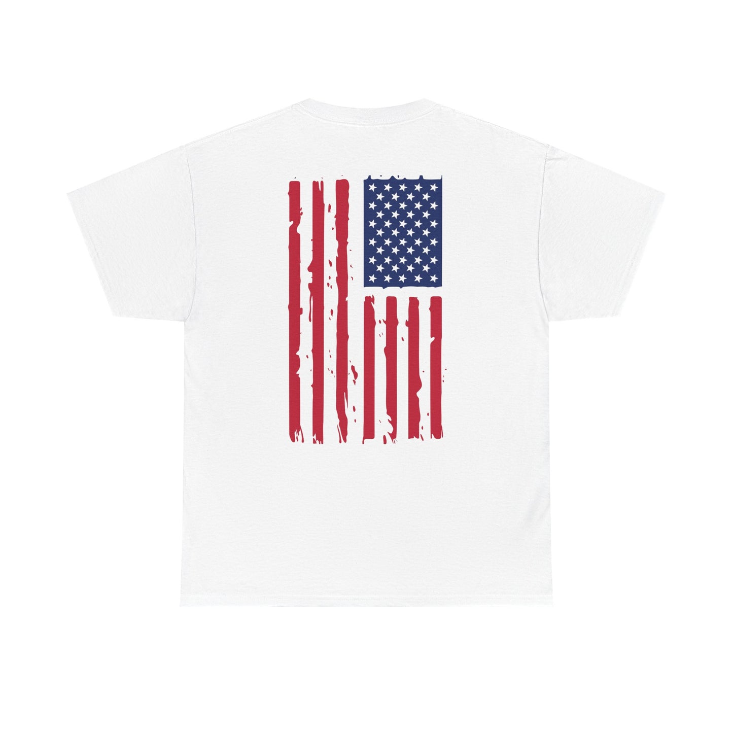 Nurse patriotic 80s themed Unisex Heavy Cotton Tee