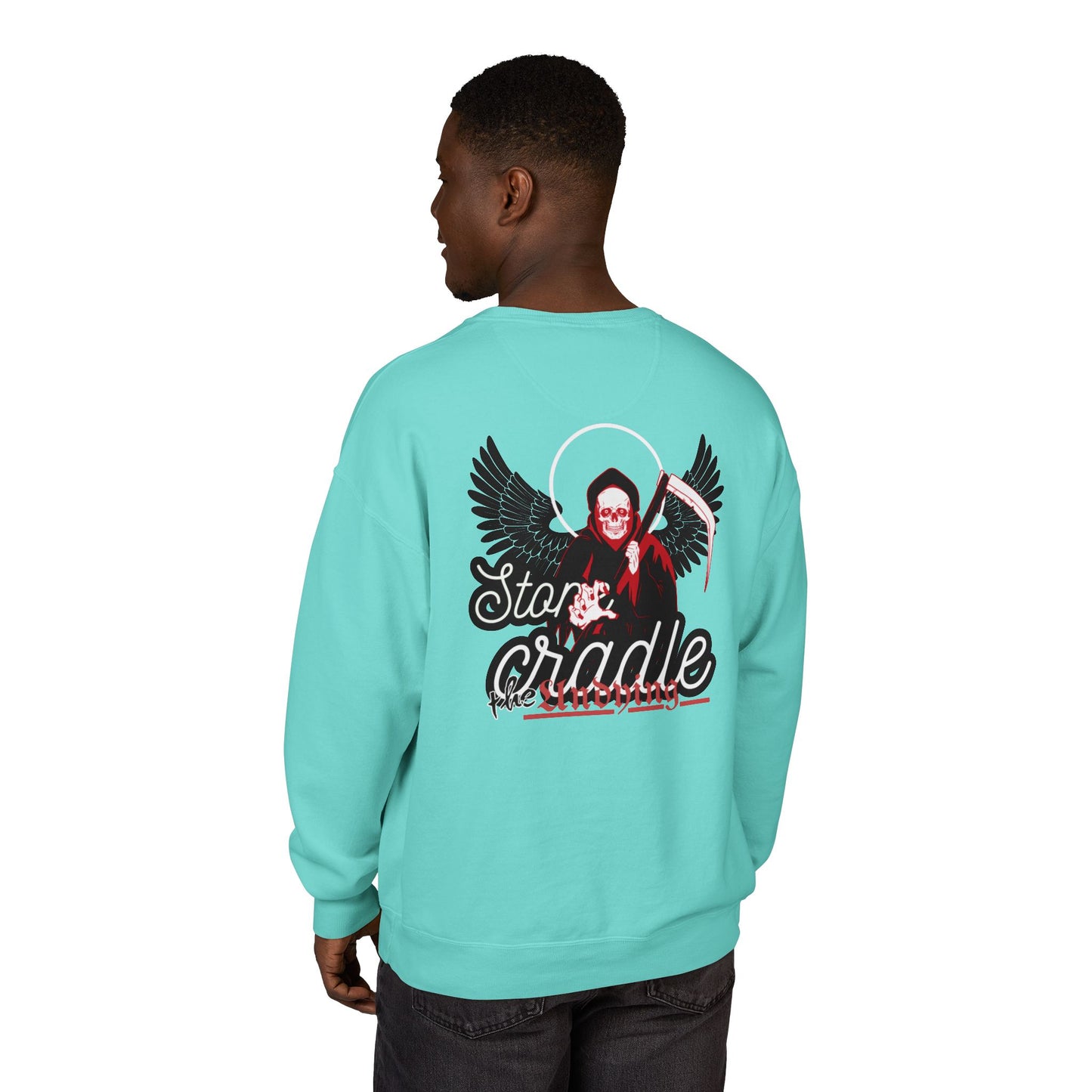 Crewneck Sweatshirt stone cradle (the undying) collection