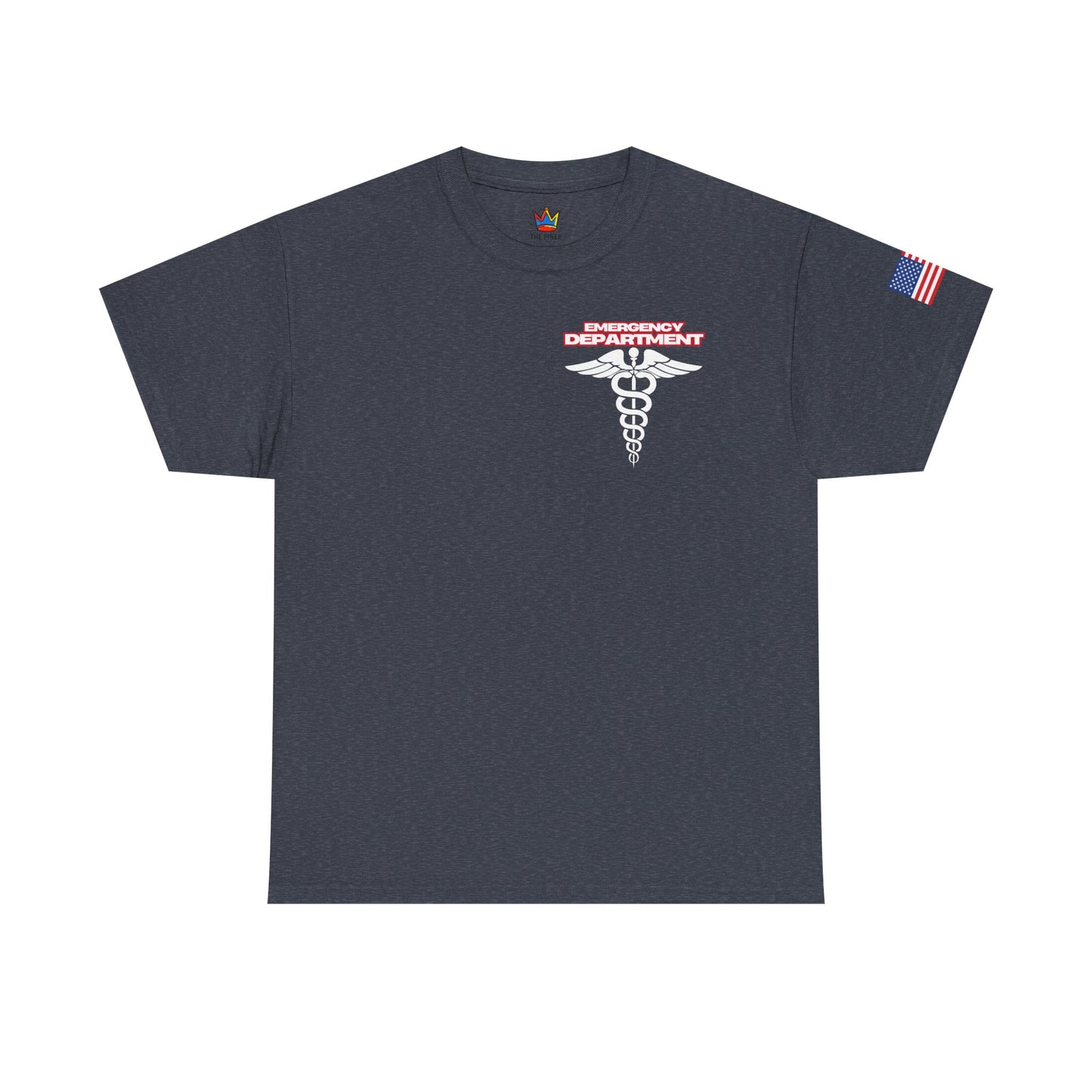 Patriotic Emergency Department T shirt gift for healthcare worker American flag star of life ED t-shirt