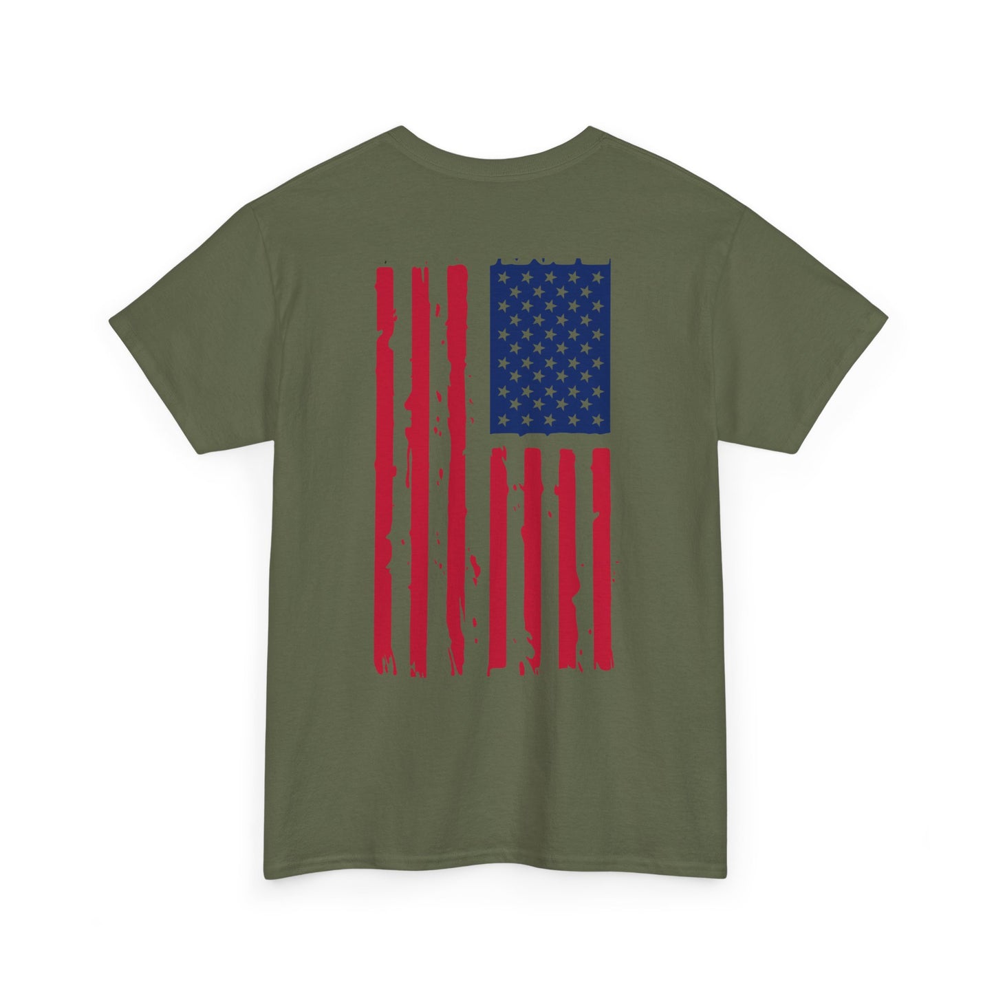 Nurse patriotic 80s themed Unisex Heavy Cotton Tee