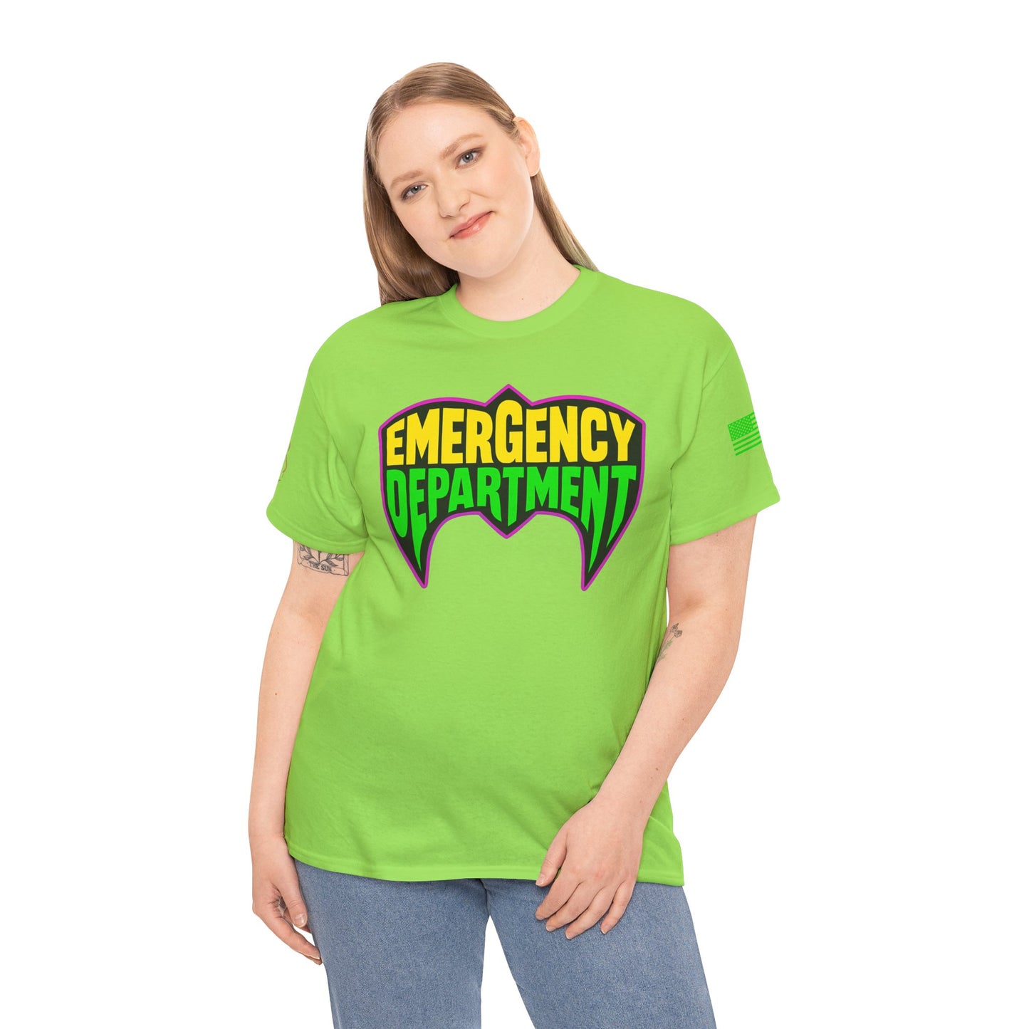 The Ultimate ER tee homage to wrestling legends Unisex Heavy Cotton Tee