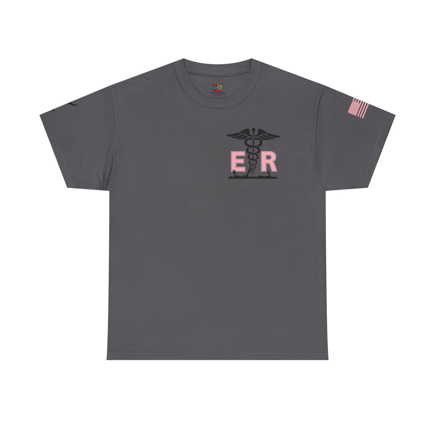 ER Halloween strawberry moon Night of the Living Dead t shirt Unisex Heavy Cotton Tee