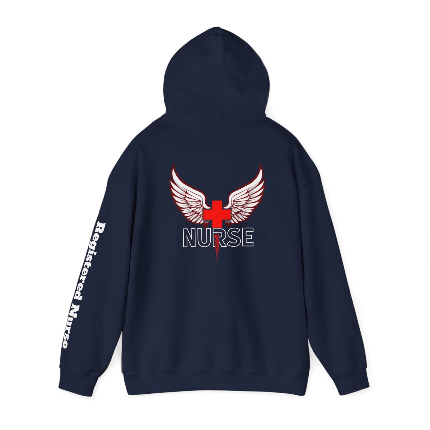 Nurse angel wings hoodie