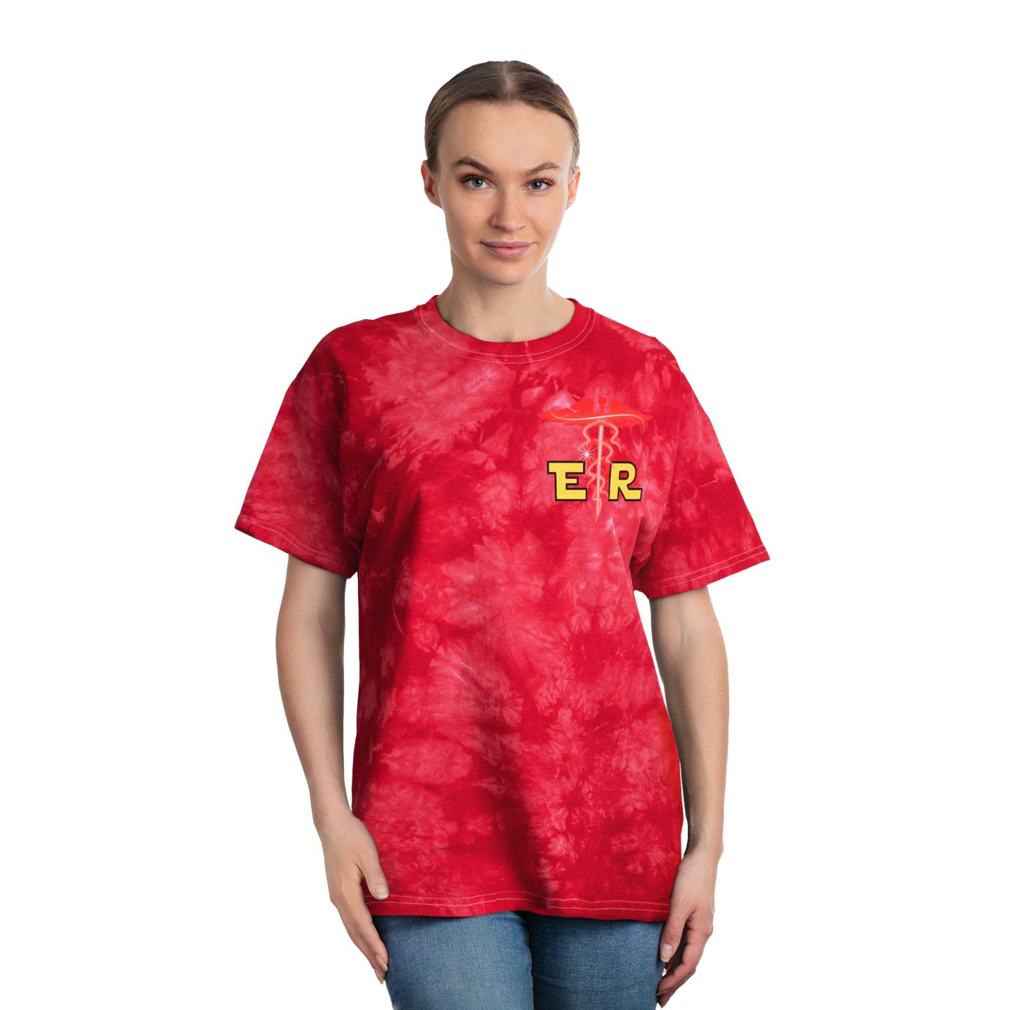 Embrace the dark side galactic Tie-Dye Tee, Crystal