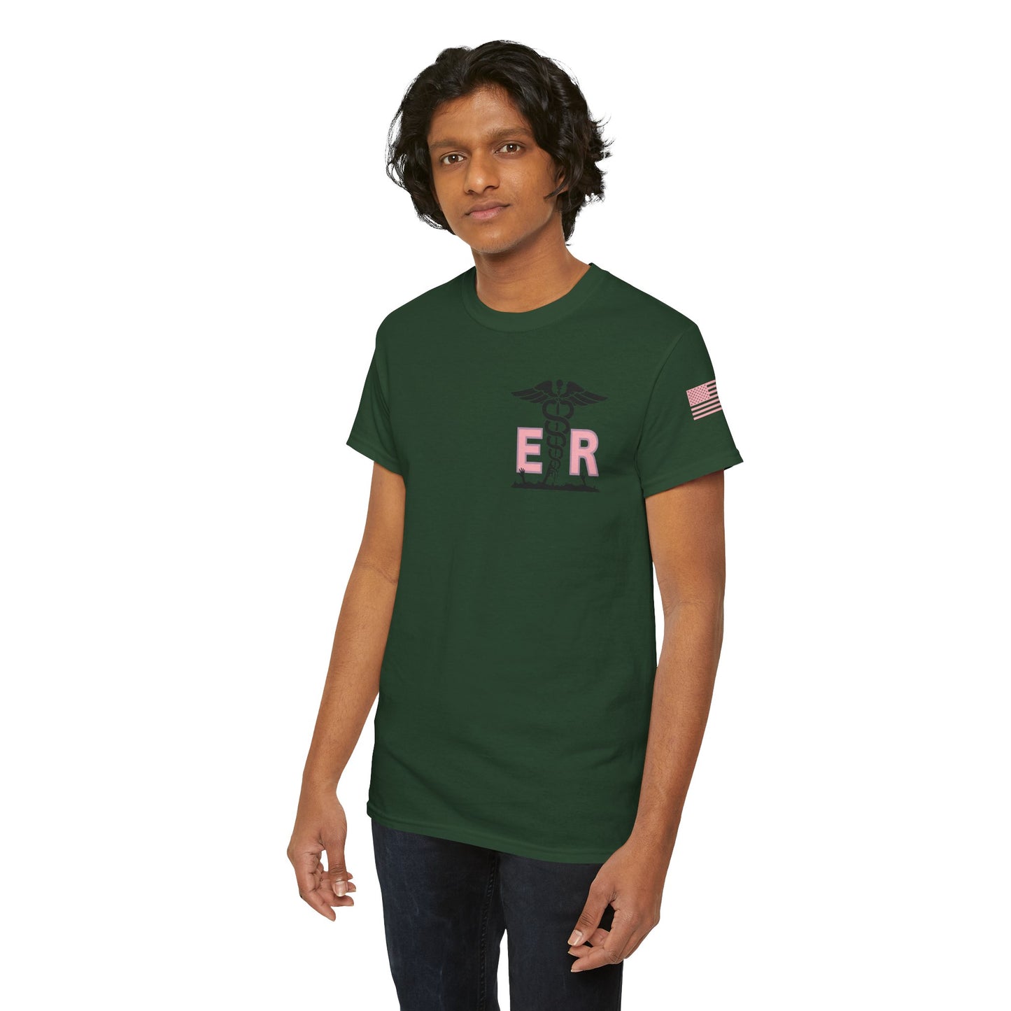 ER Halloween strawberry moon Night of the Living Dead t shirt Unisex Heavy Cotton Tee