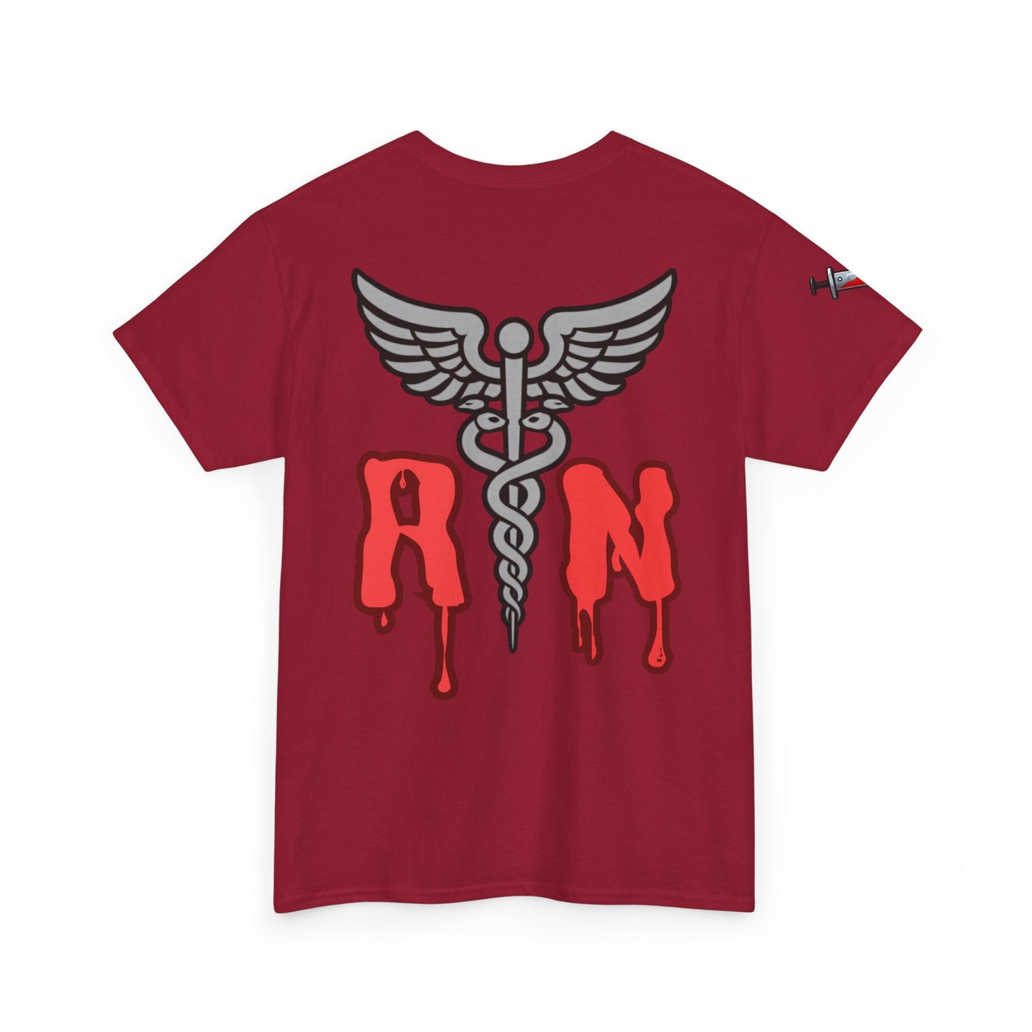 Nursing Halloween t shirt gift Friday the 13th RN T-shirt Jacob hockey mask with spooky RN emblem