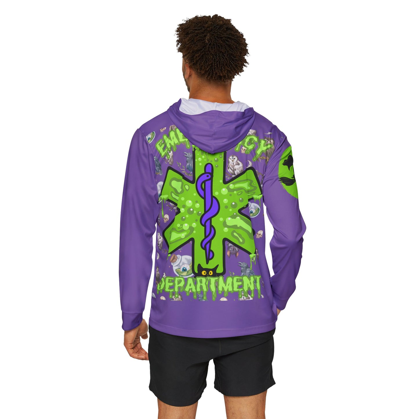 Halloween in the ER Witches Brew Sports Warmup Hoodie (AOP)