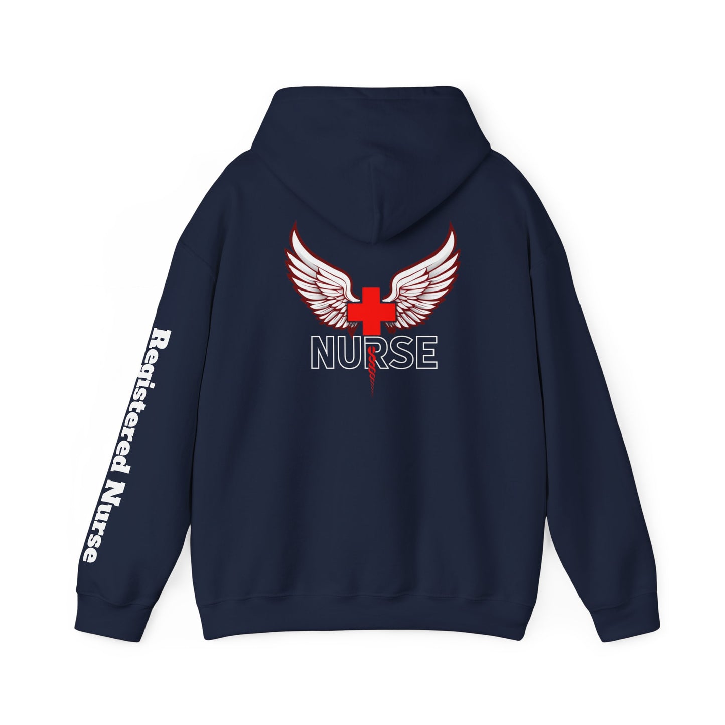 Nurse angel wings hoodie