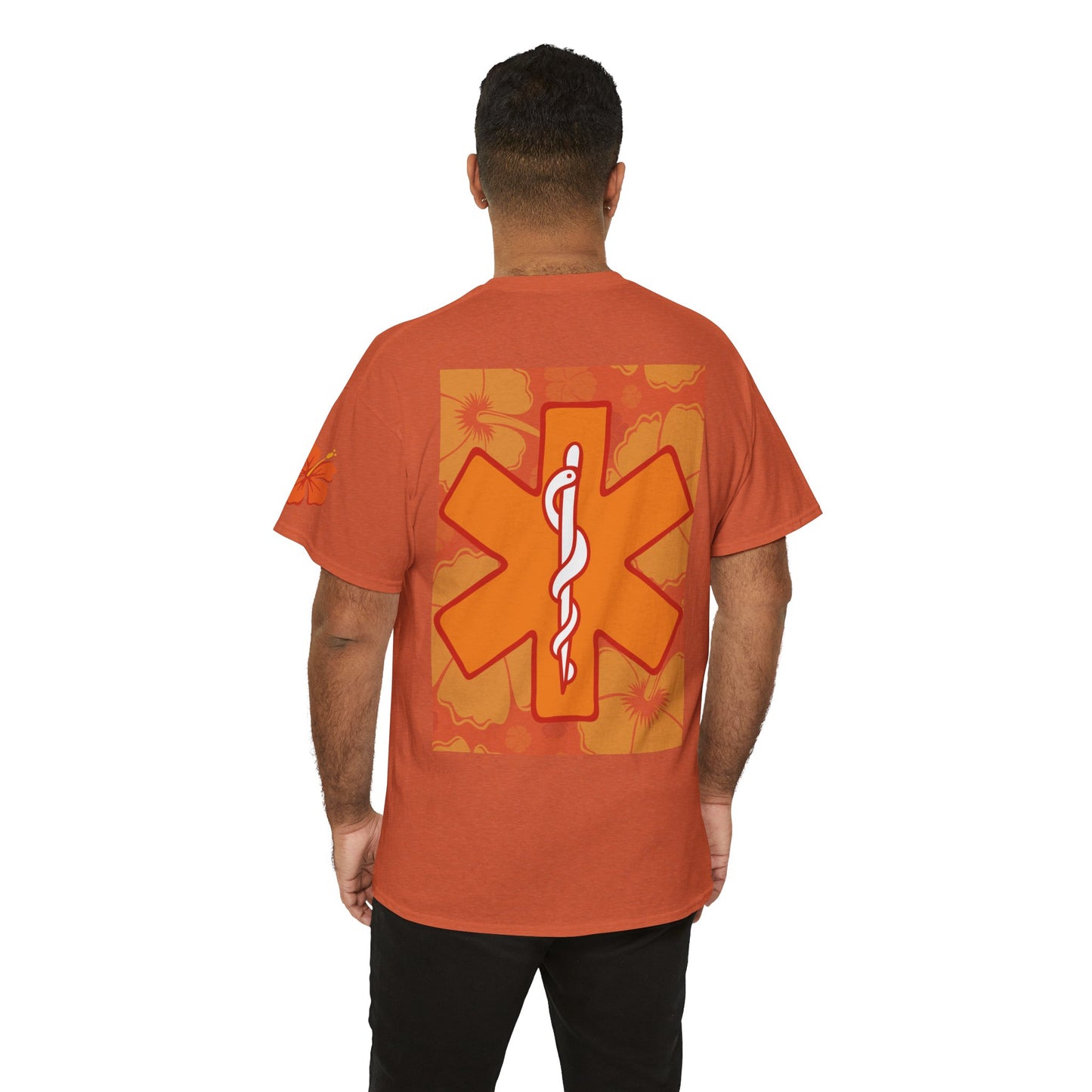 Hawaiian healthcare worker t shirt summer gift for healthcare heroes Unisex Heavy Cotton Tee