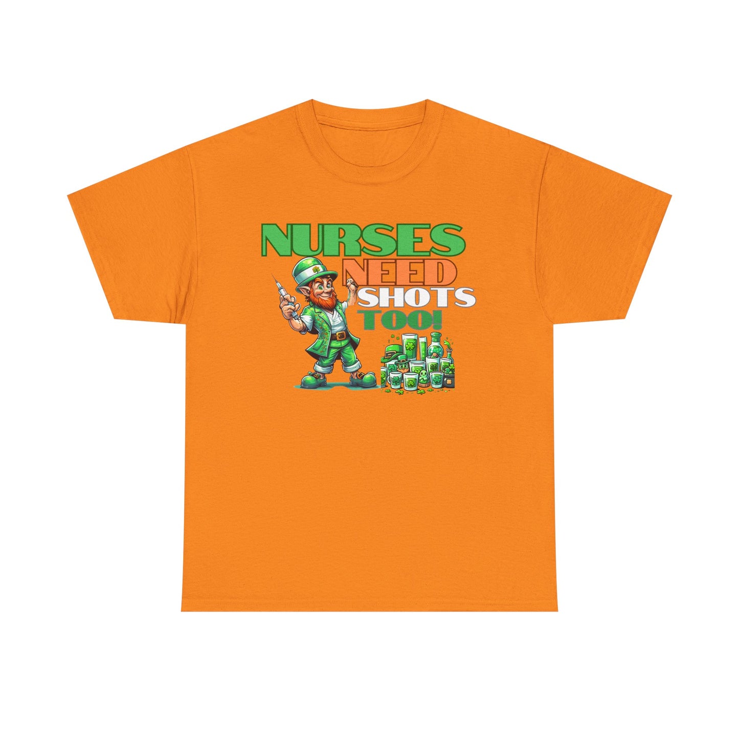 Nursing St Paddy’s day themed tee
