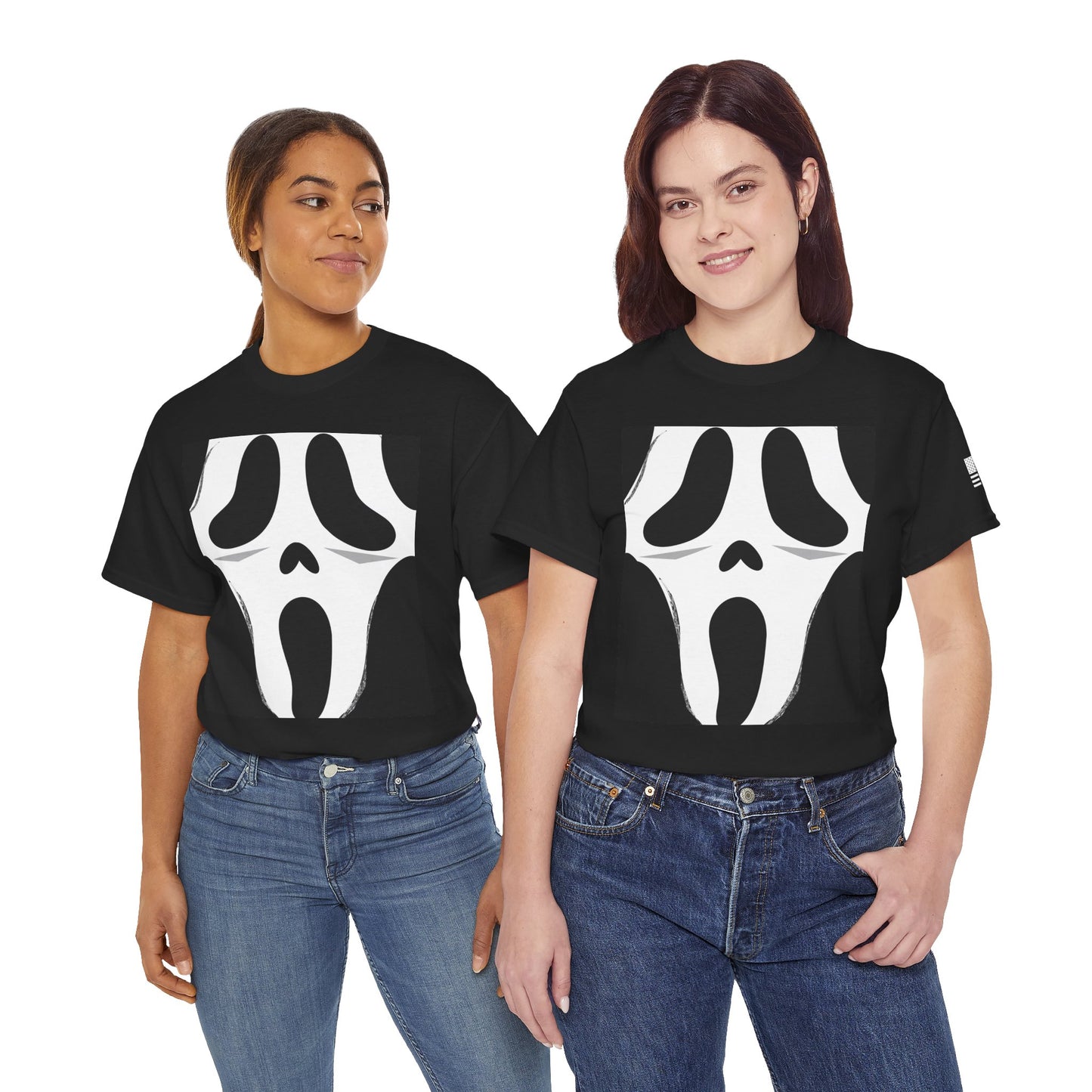 Emergency department ghostface themed ER halloween Unisex Heavy Cotton Tee
