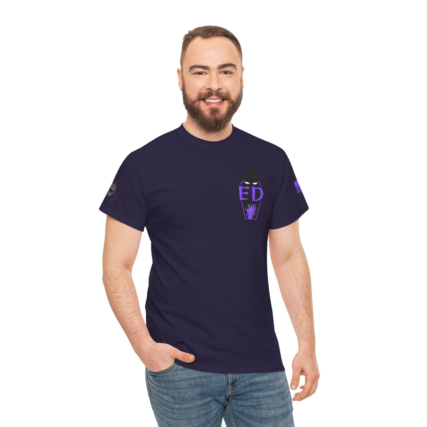 Er staff walking, er wrestling legends fan Unisex Heavy Cotton Tee