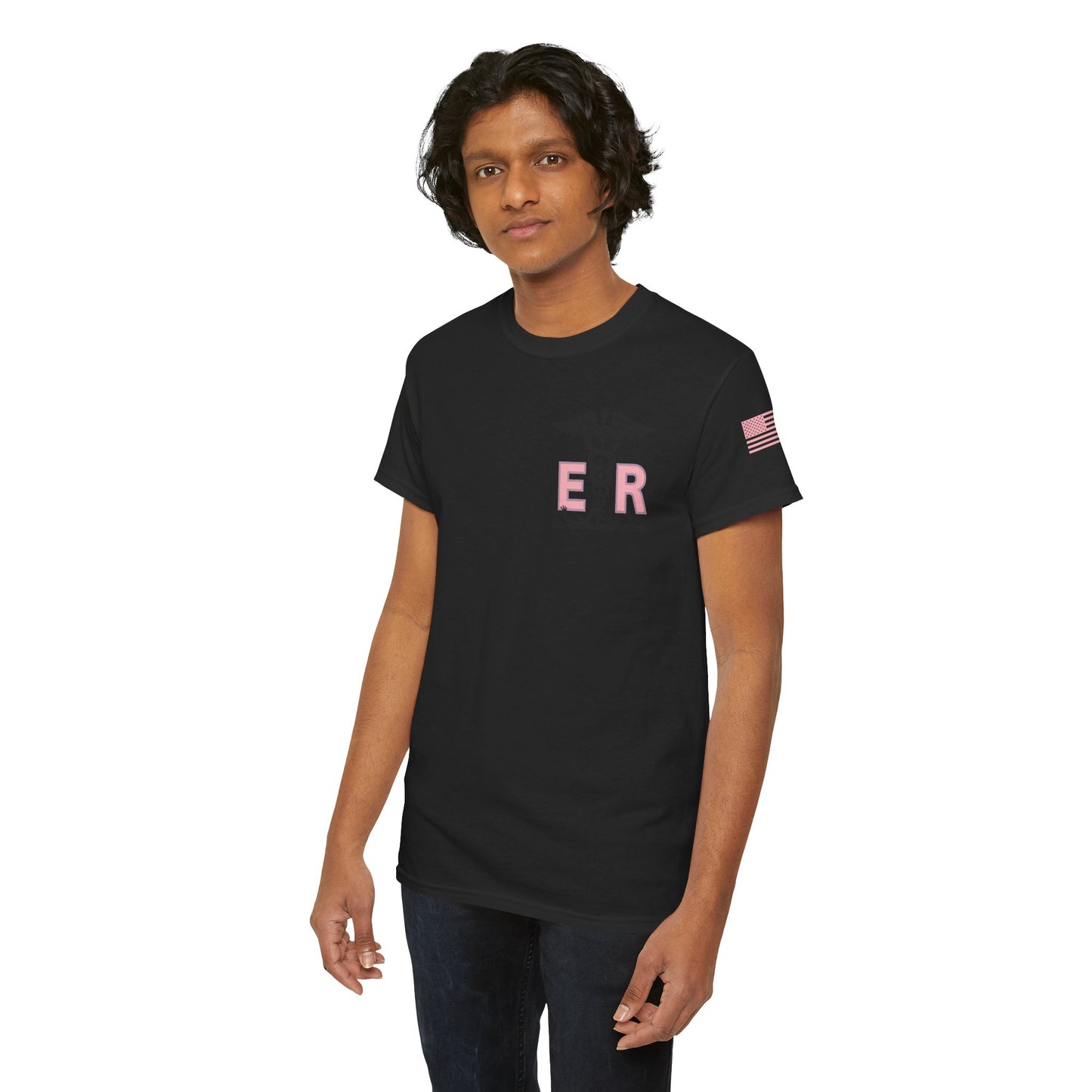 ER Halloween strawberry moon Night of the Living Dead t shirt Unisex Heavy Cotton Tee