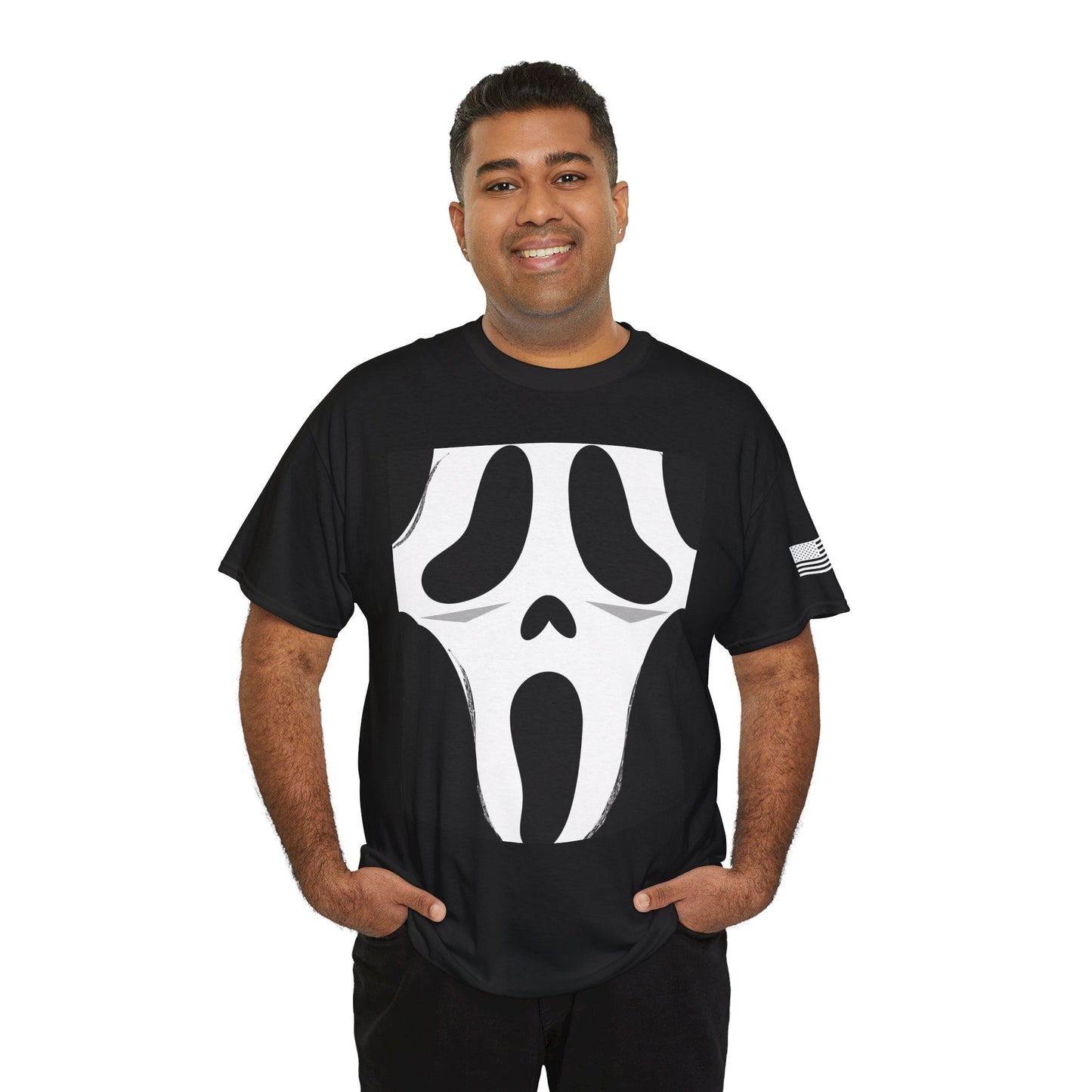 Emergency department ghostface themed ER halloween Unisex Heavy Cotton Tee