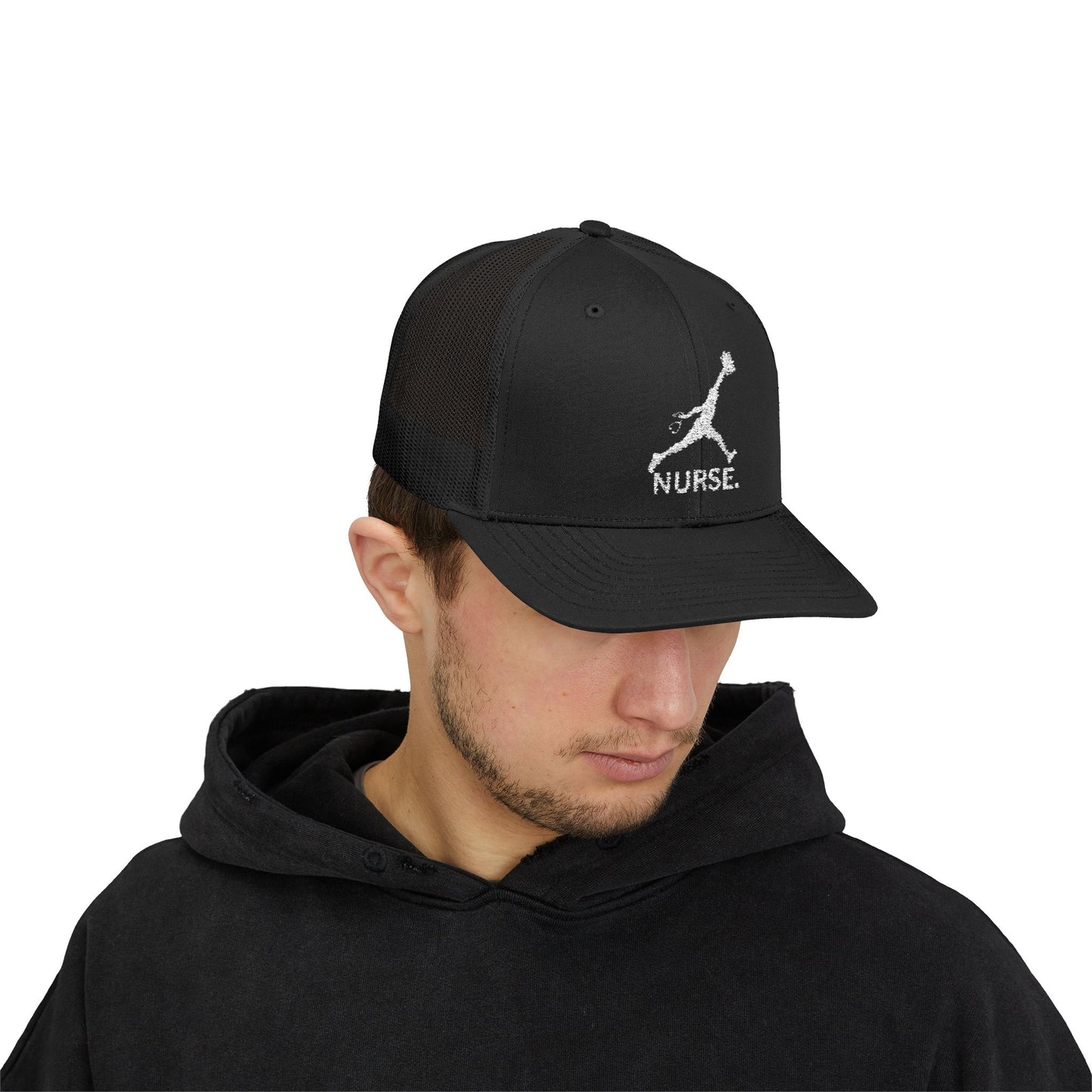 Jumpman nurse gift nurses week sporty nurse, basketball nurse Snapback Trucker Cap