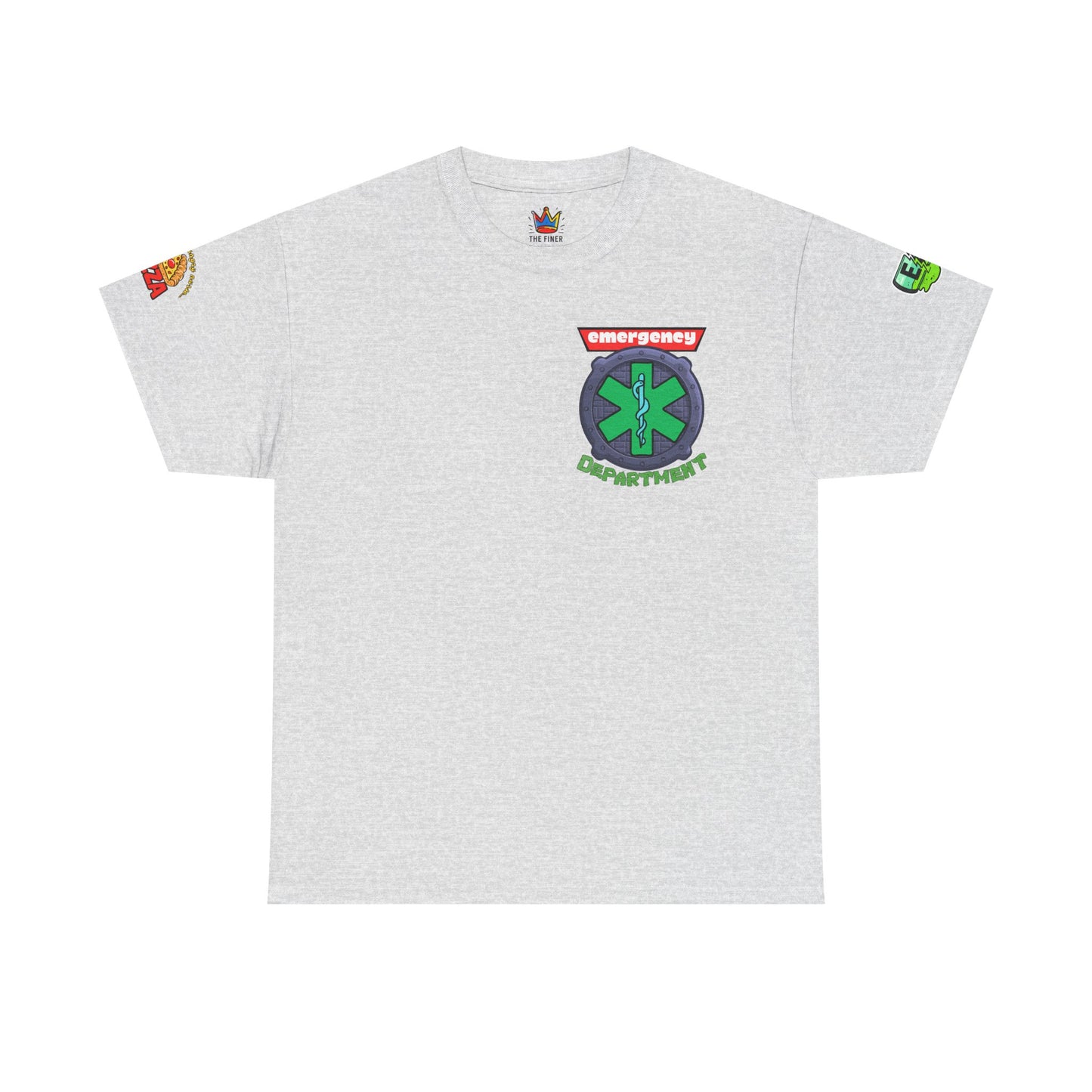 ER staff tee shirt nostalgic turtle power pizza time