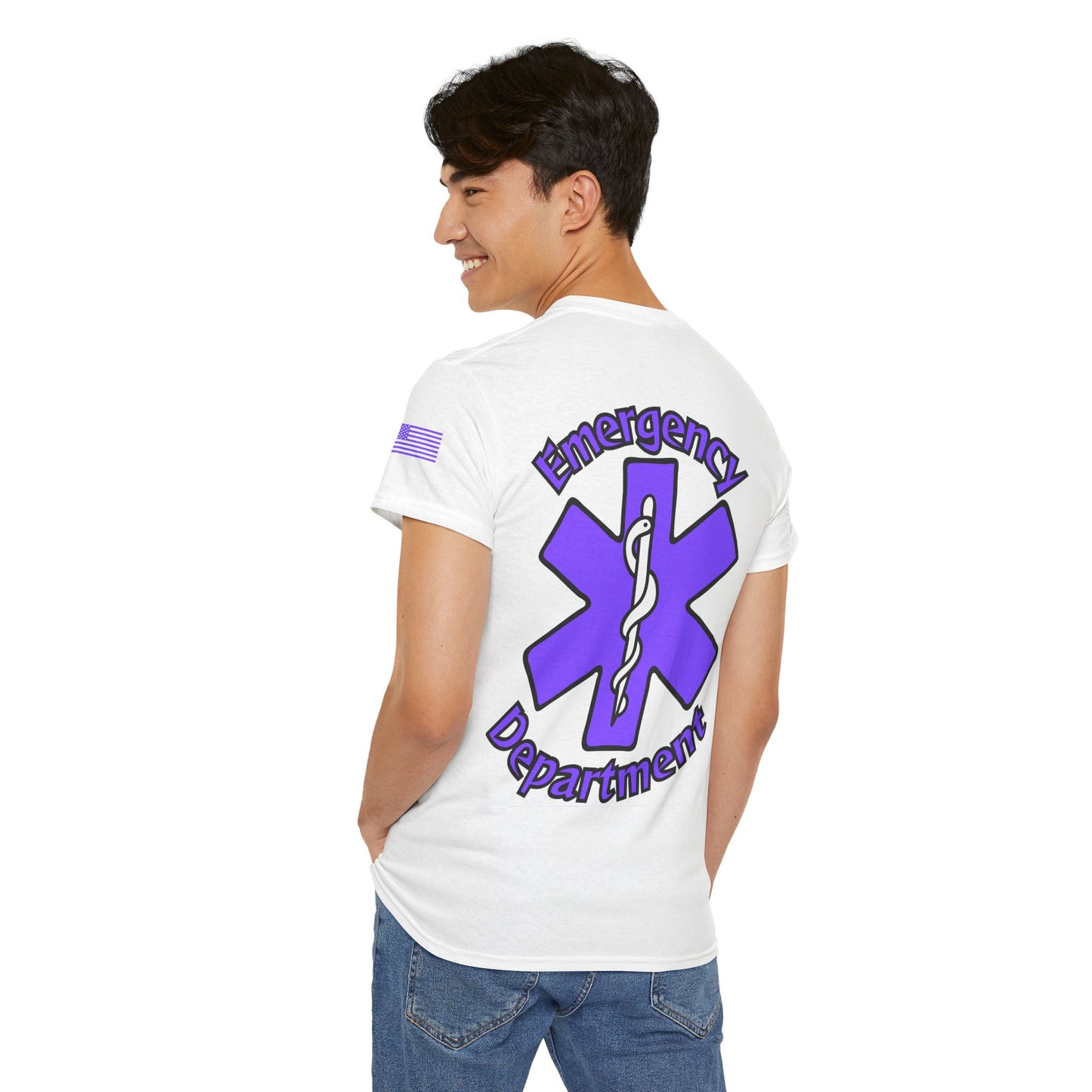 Er staff walking, er wrestling legends fan Unisex Heavy Cotton Tee