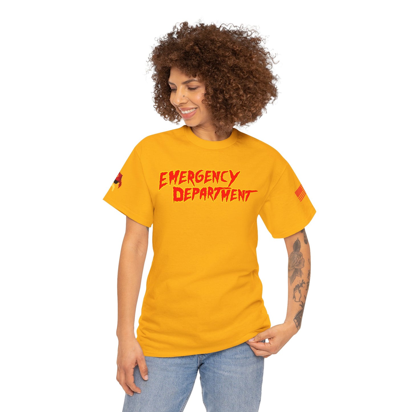 ER Mania Runnin Wild wrestling legend homage Unisex Heavy Cotton Tee