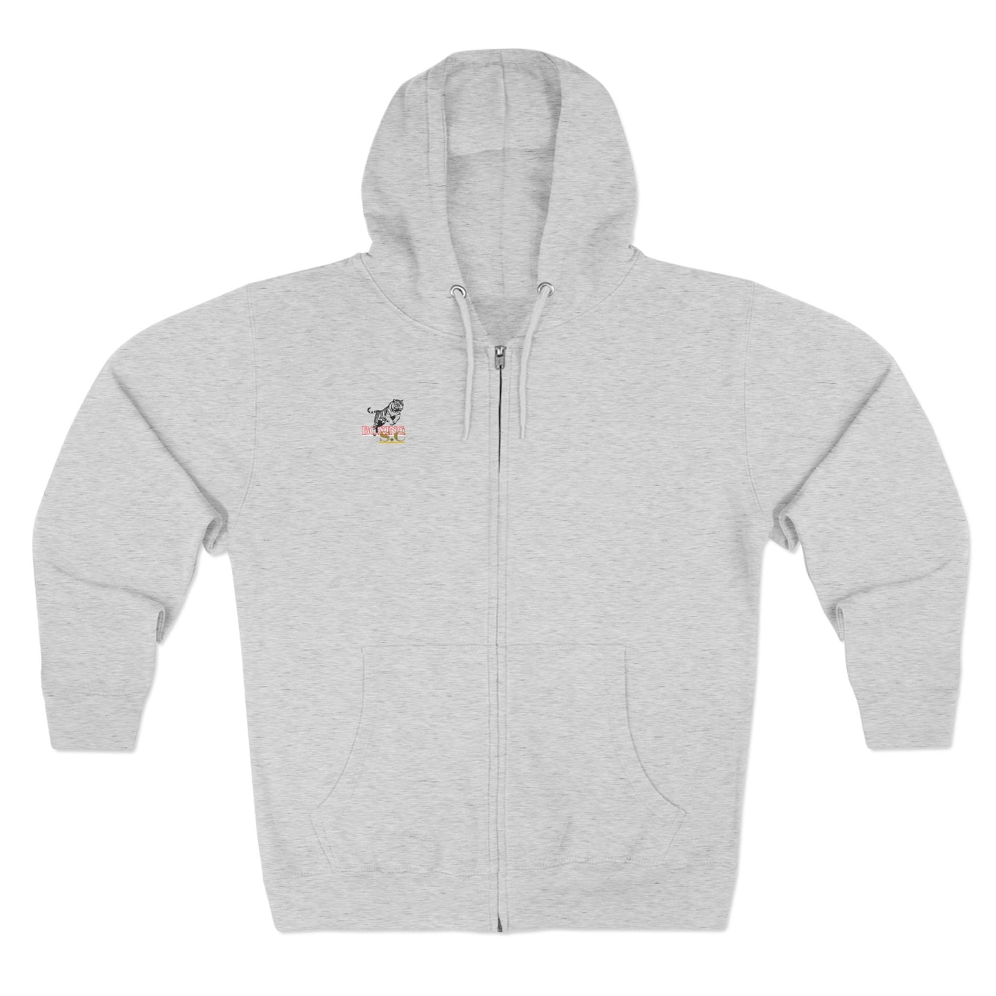 Zipper hoodie, (STONE CRADLE) boxing