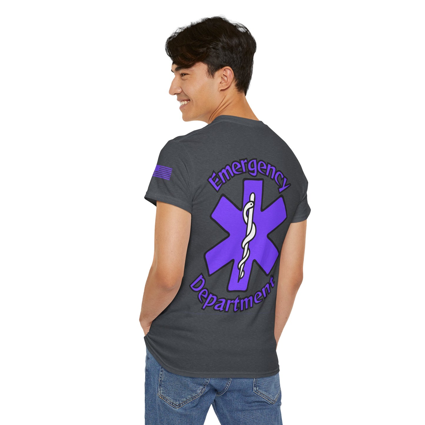 Er staff walking, er wrestling legends fan Unisex Heavy Cotton Tee