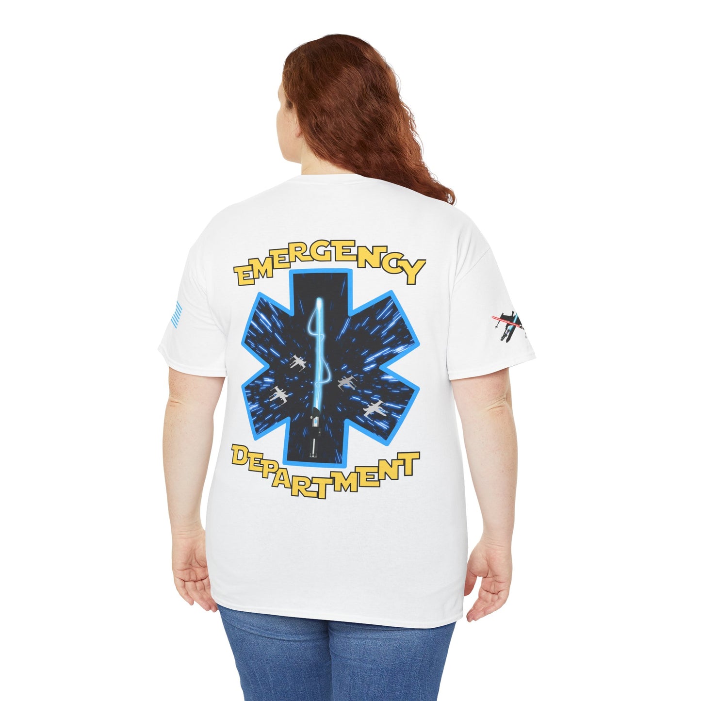 Feel the force galactic Unisex Heavy Cotton Tee