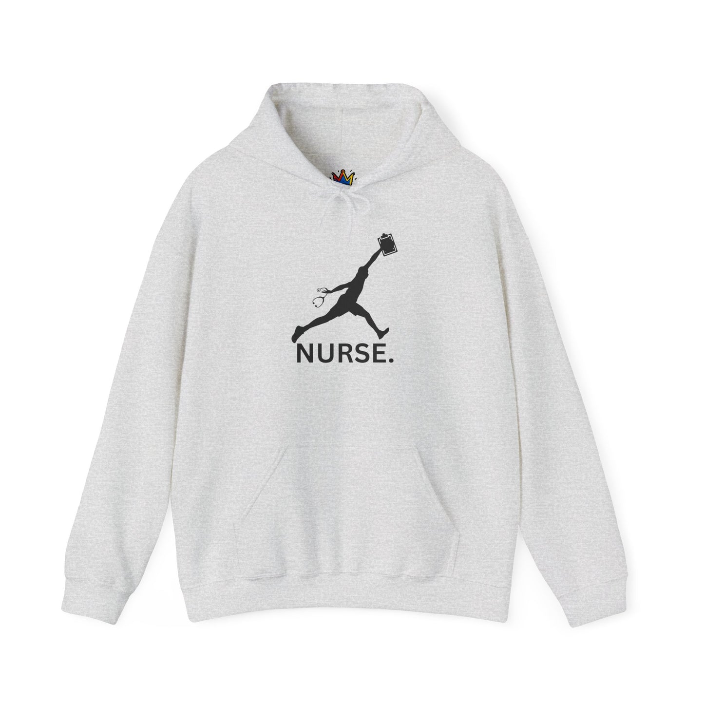 Jumpman nurse gift nurse week gift sporty nurse gift hoodie Unisex Heavy Blend™ Hooded Sweatshirt