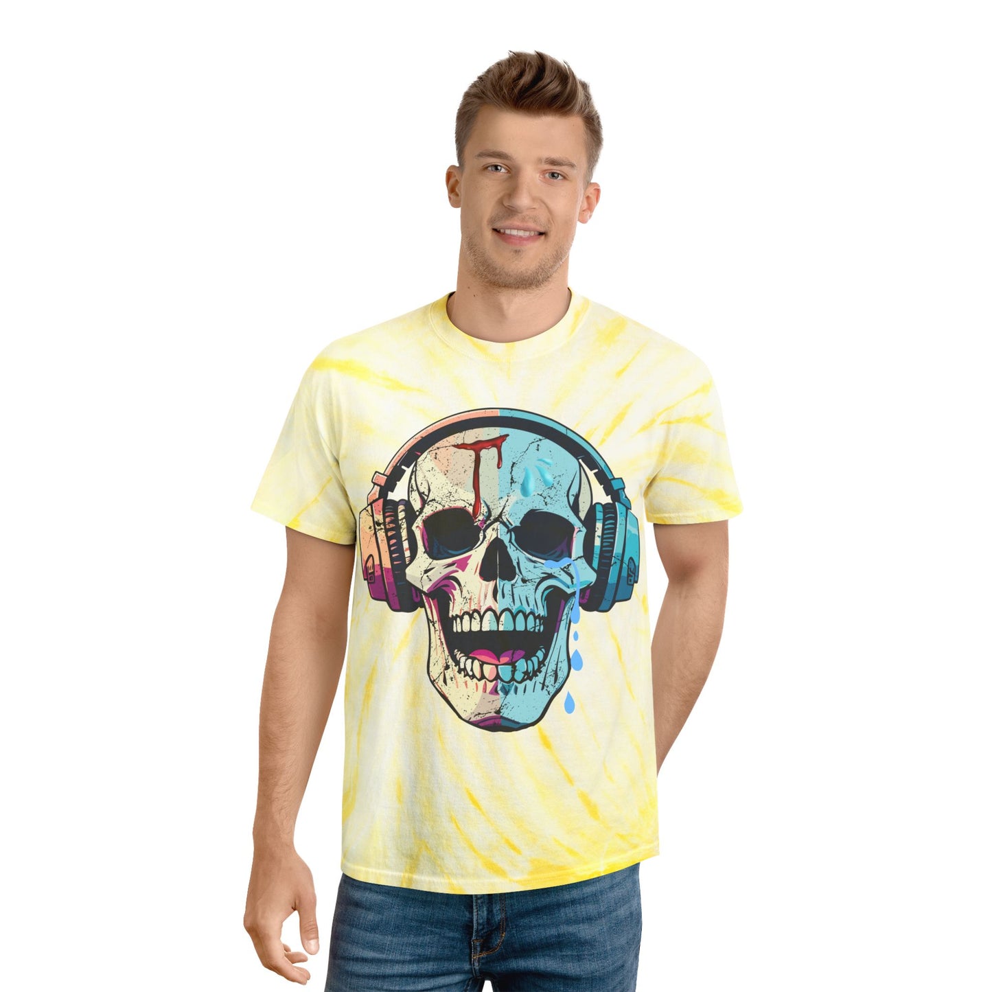Blood sweat and tears Tie-Dye Tee, Cyclone