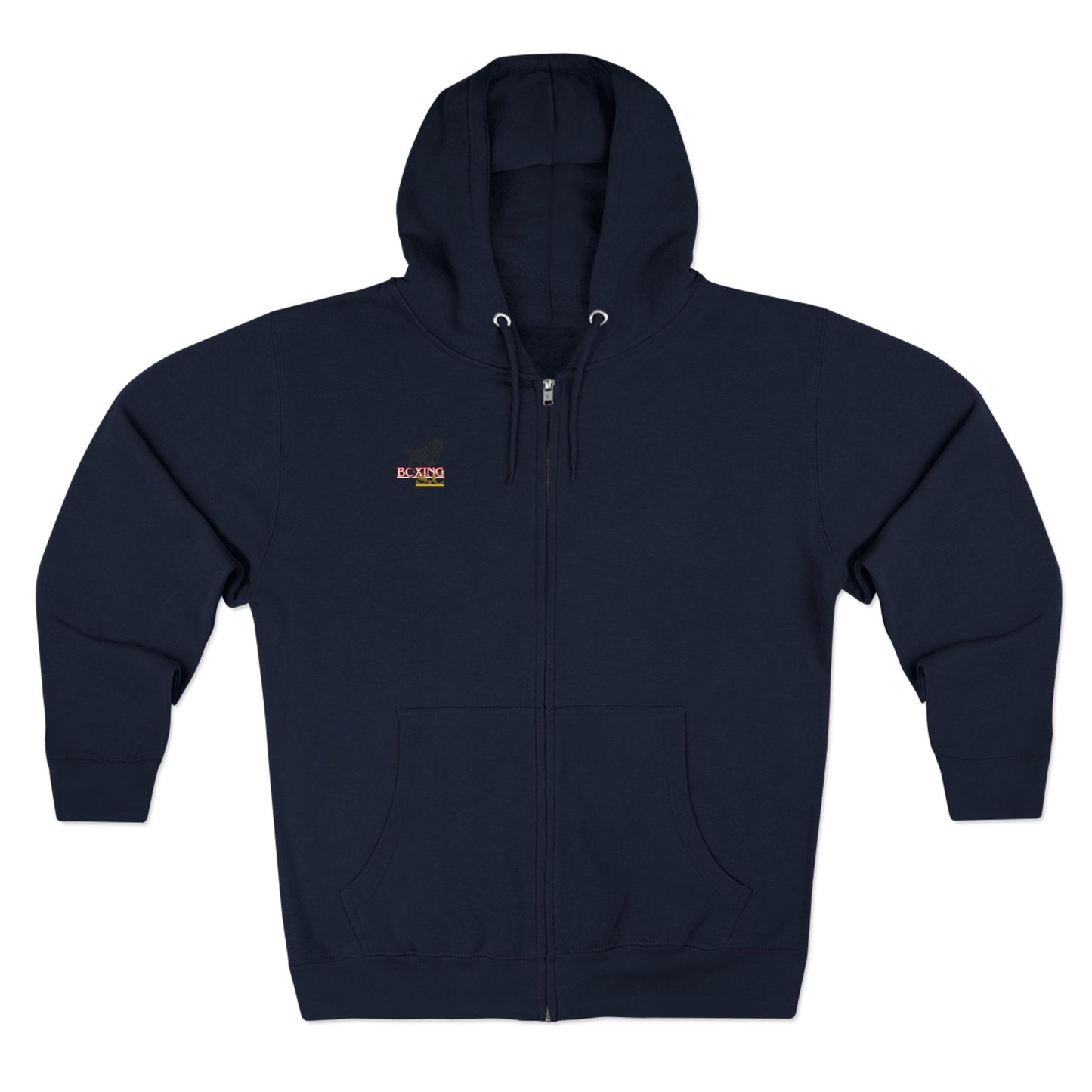 Zipper hoodie, (STONE CRADLE) boxing