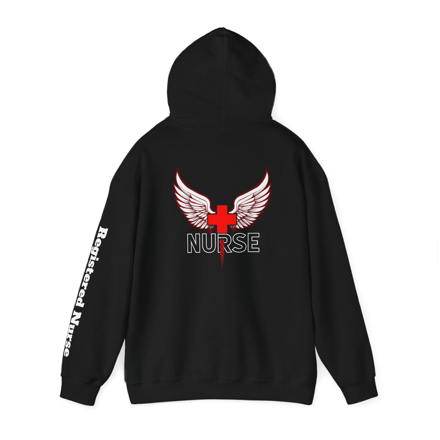 Nurse angel wings hoodie