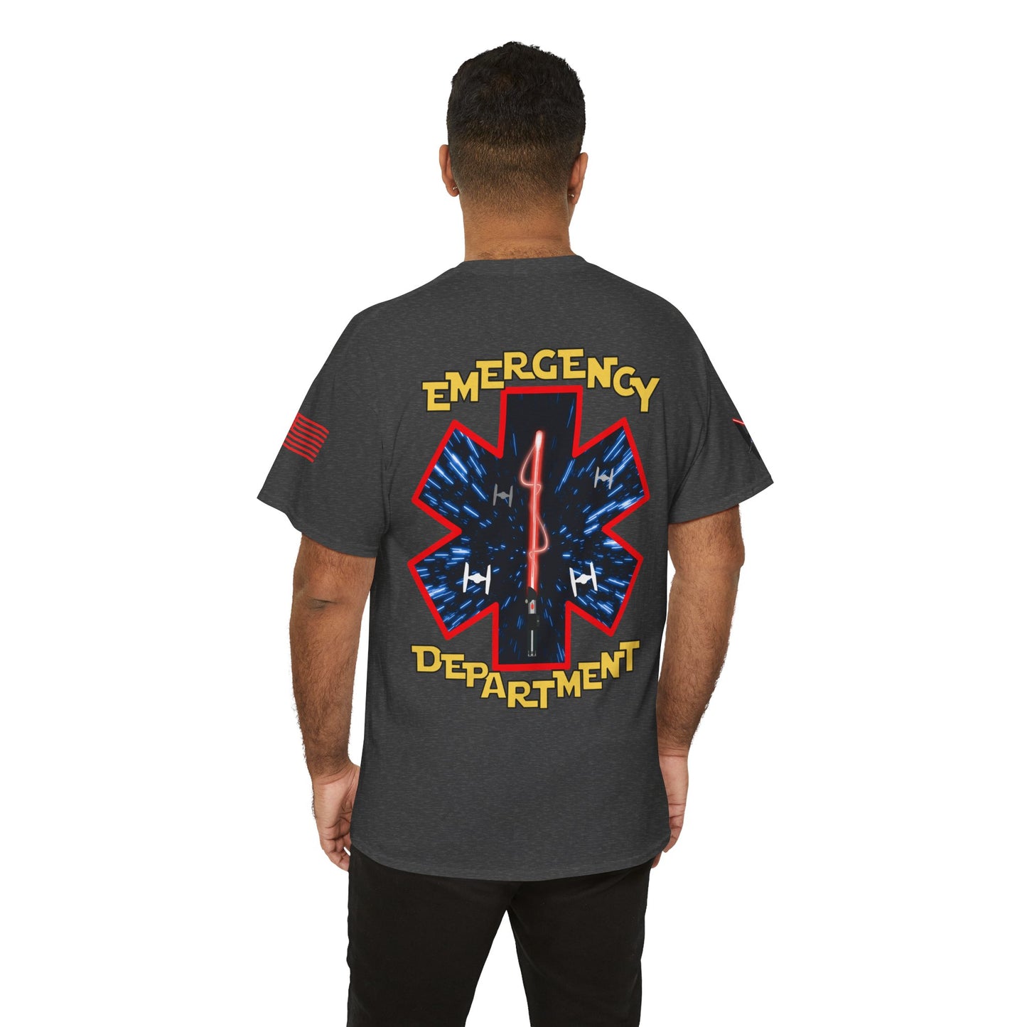 Embrace the dark side galactic Unisex Heavy Cotton Tee
