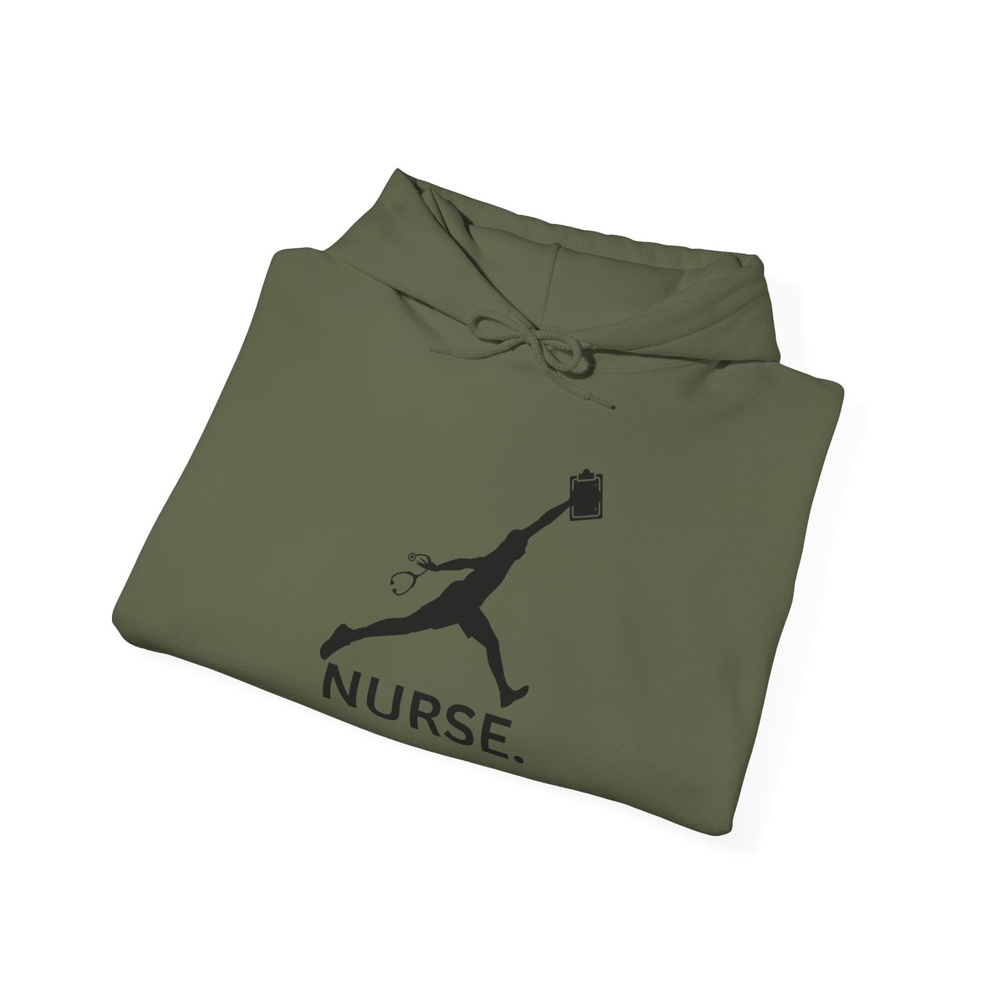 Jumpman nurse gift nurse week gift sporty nurse gift hoodie Unisex Heavy Blend™ Hooded Sweatshirt